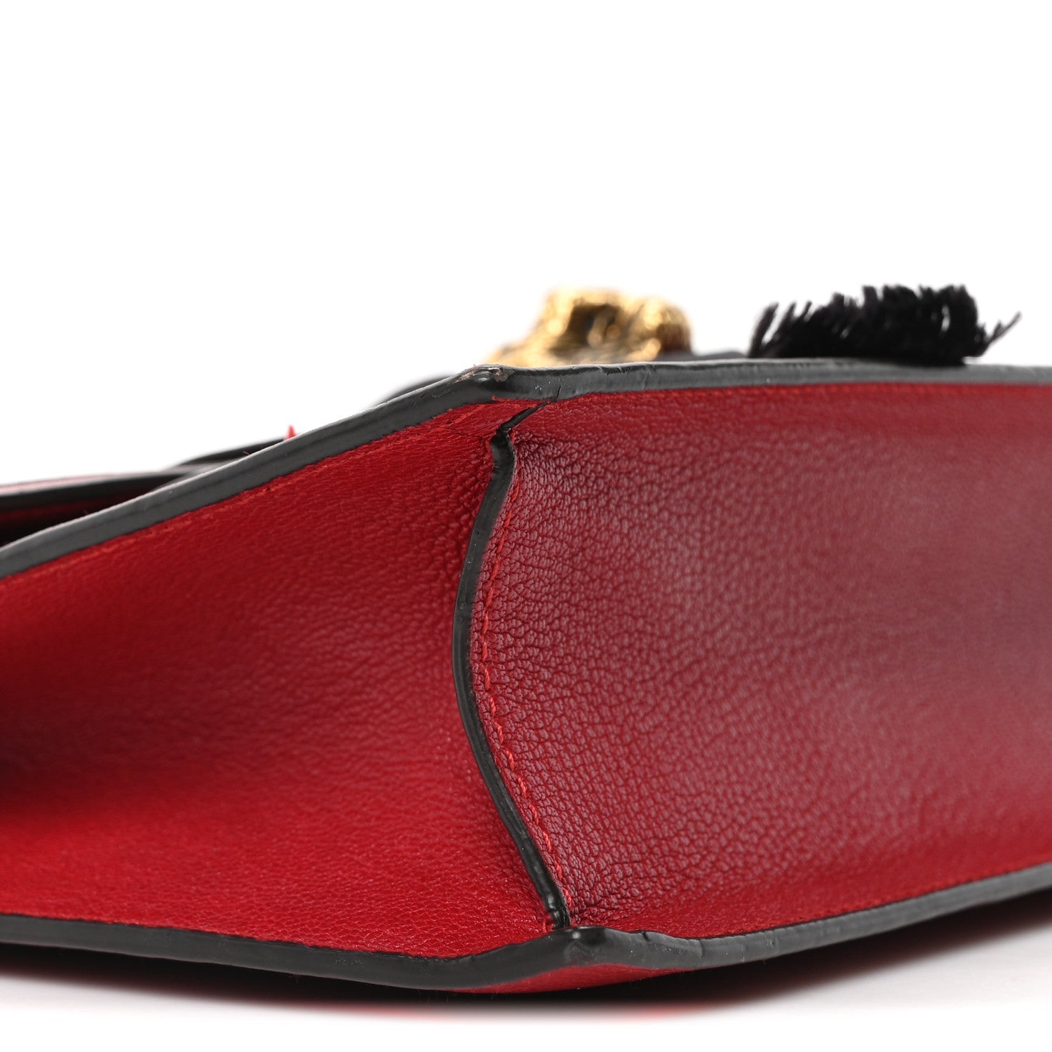 Calfskin Osiride Future Top Handle Bag Red