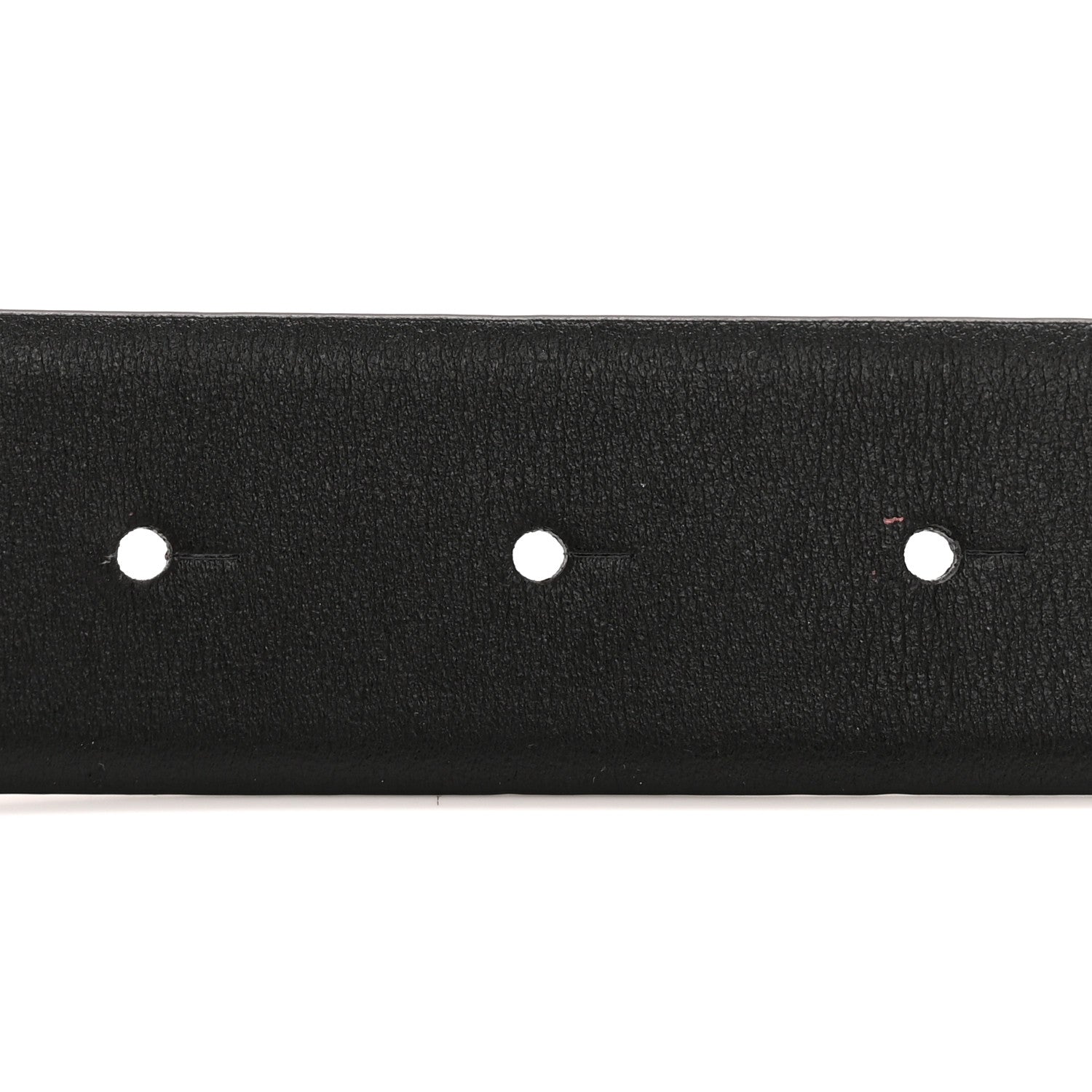 Calfskin CC Reversible Belt 75 30 Black Burgundy