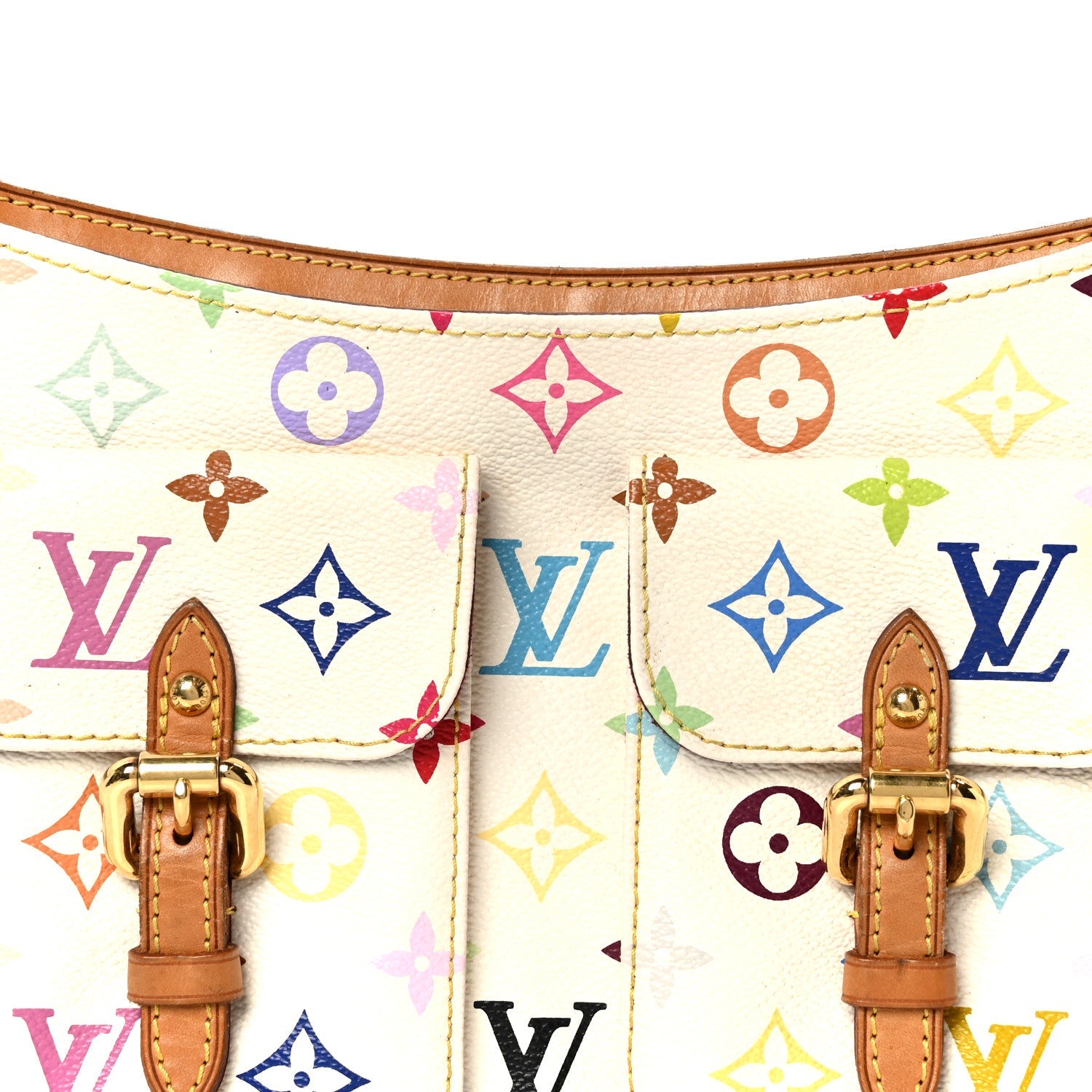 Monogram Multicolor Lodge PM White