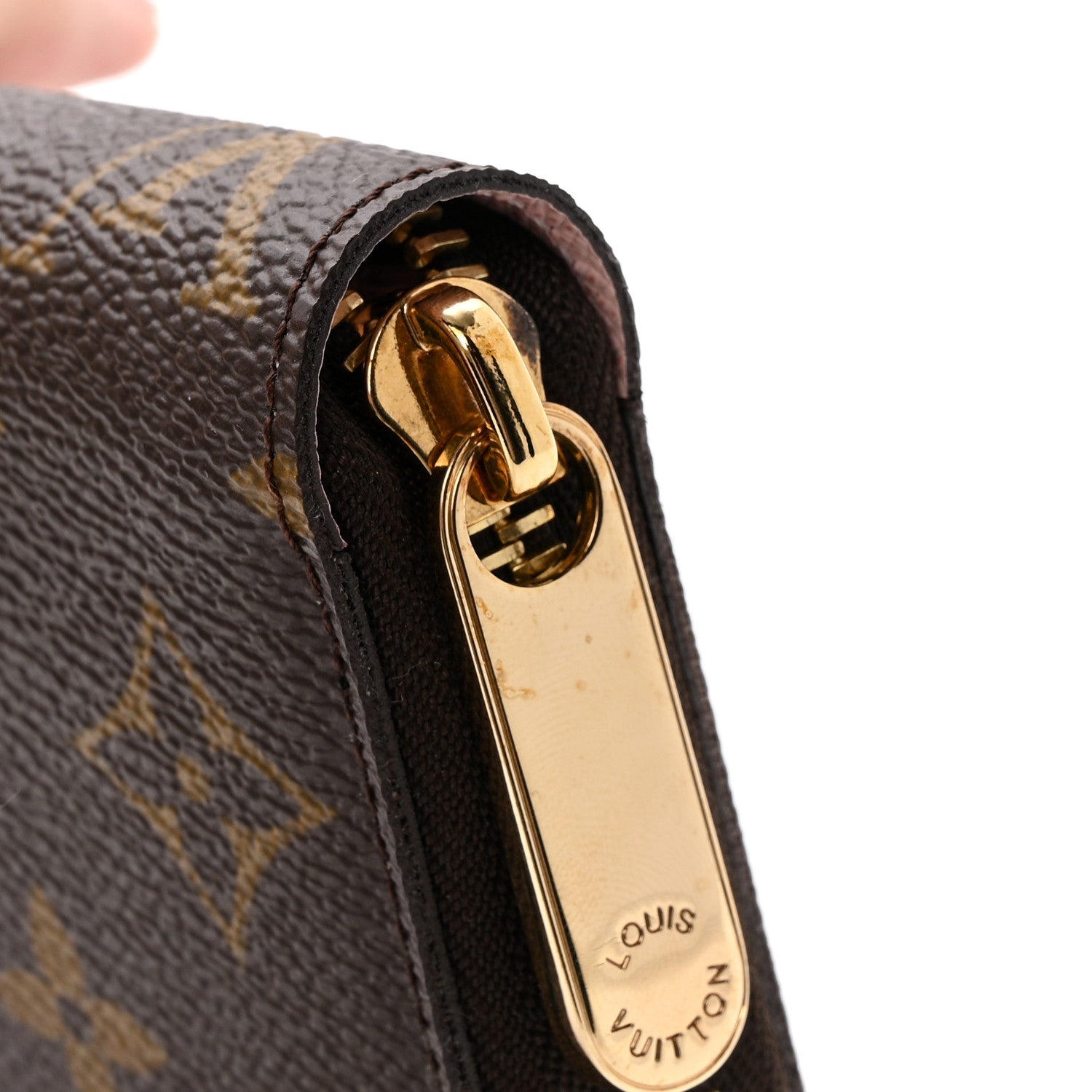 Monogram Saint Barth V Zippy Wallet Rose Ballerine
