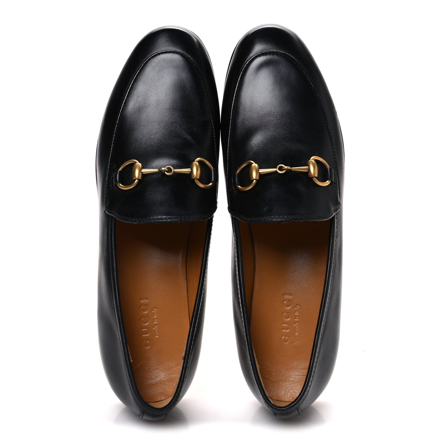 Calfskin Womens Jordaan Loafers 35.5 Black