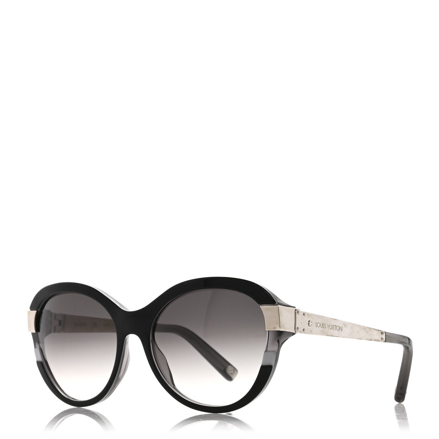 Acetate Petit Soupcon Cat Eye Sunglasses Z0489W Black