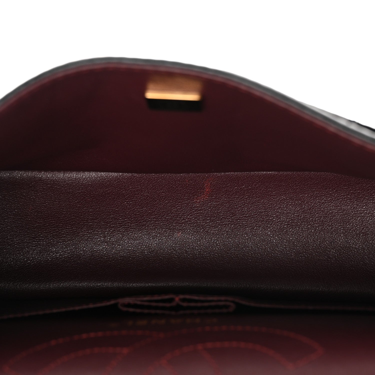 Aged Calfskin Quilted 2.55 Reissue 225 Flap Black