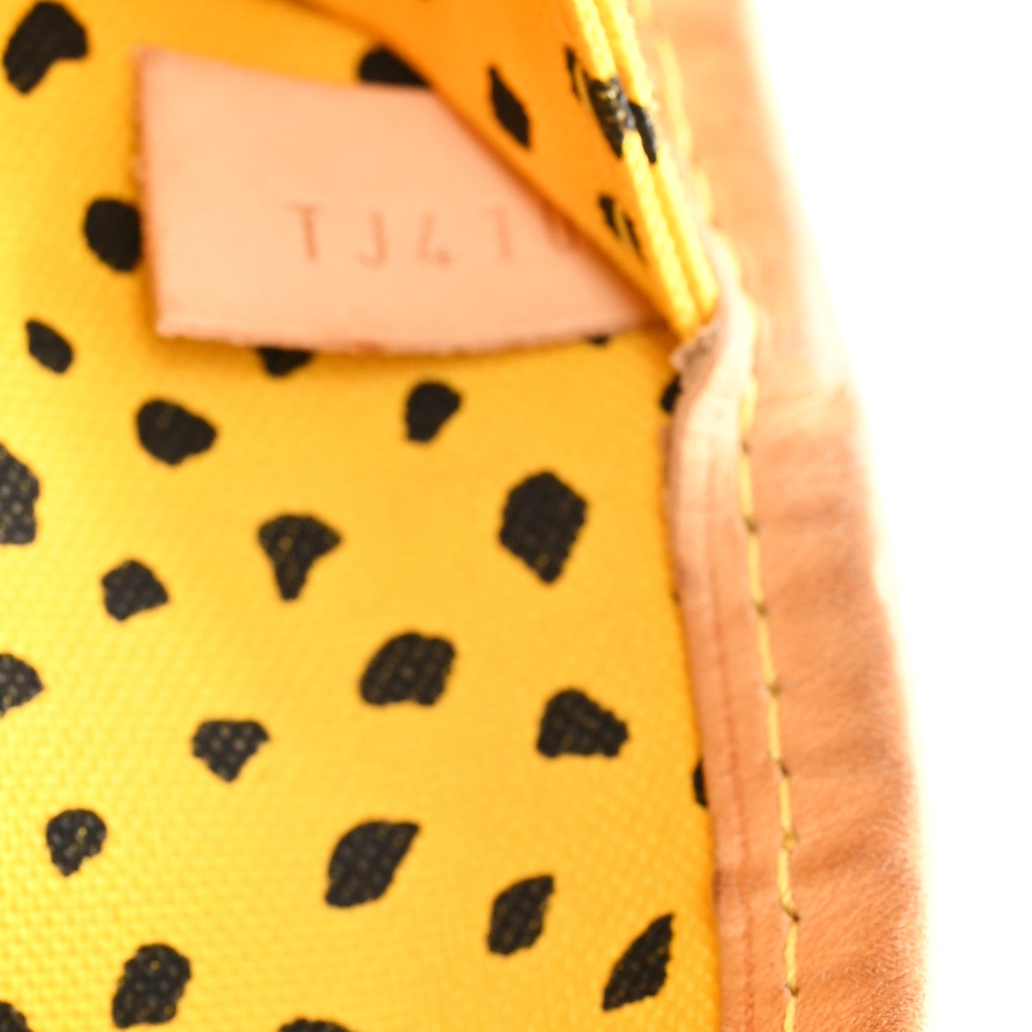 Monogram Kusama Waves Neverfull MM Yellow