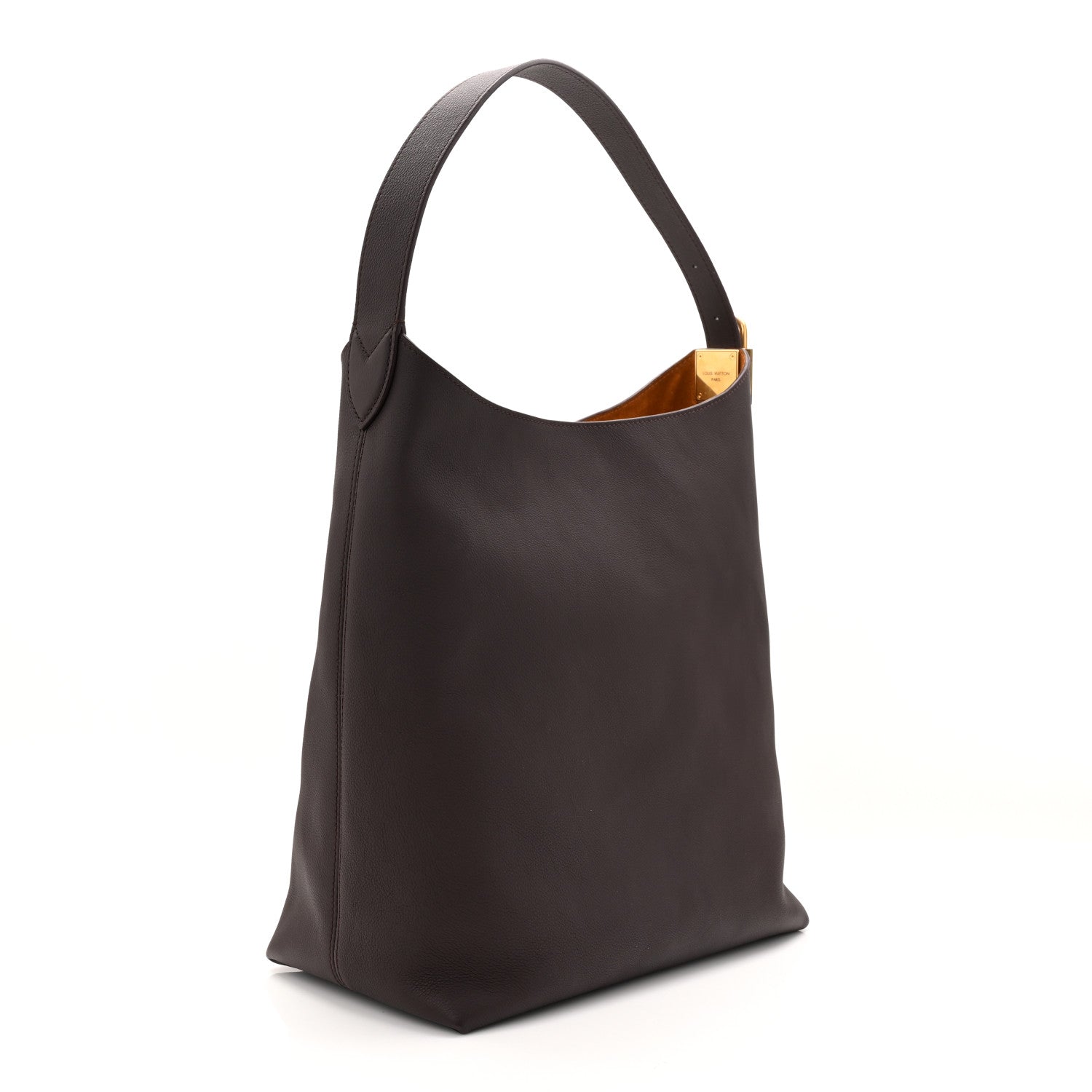 Grained Calfskin Low Key Hobo MM Ebene