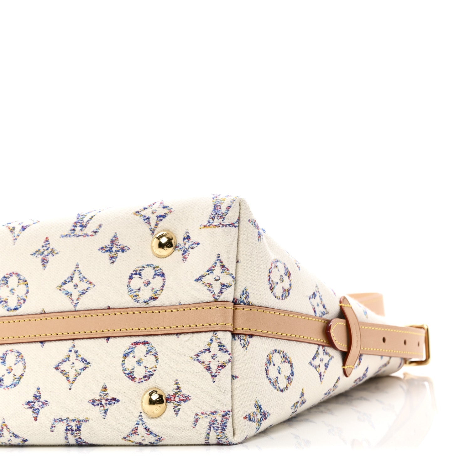 Monogram Jacquard CarryAll PM Multicolor Beige