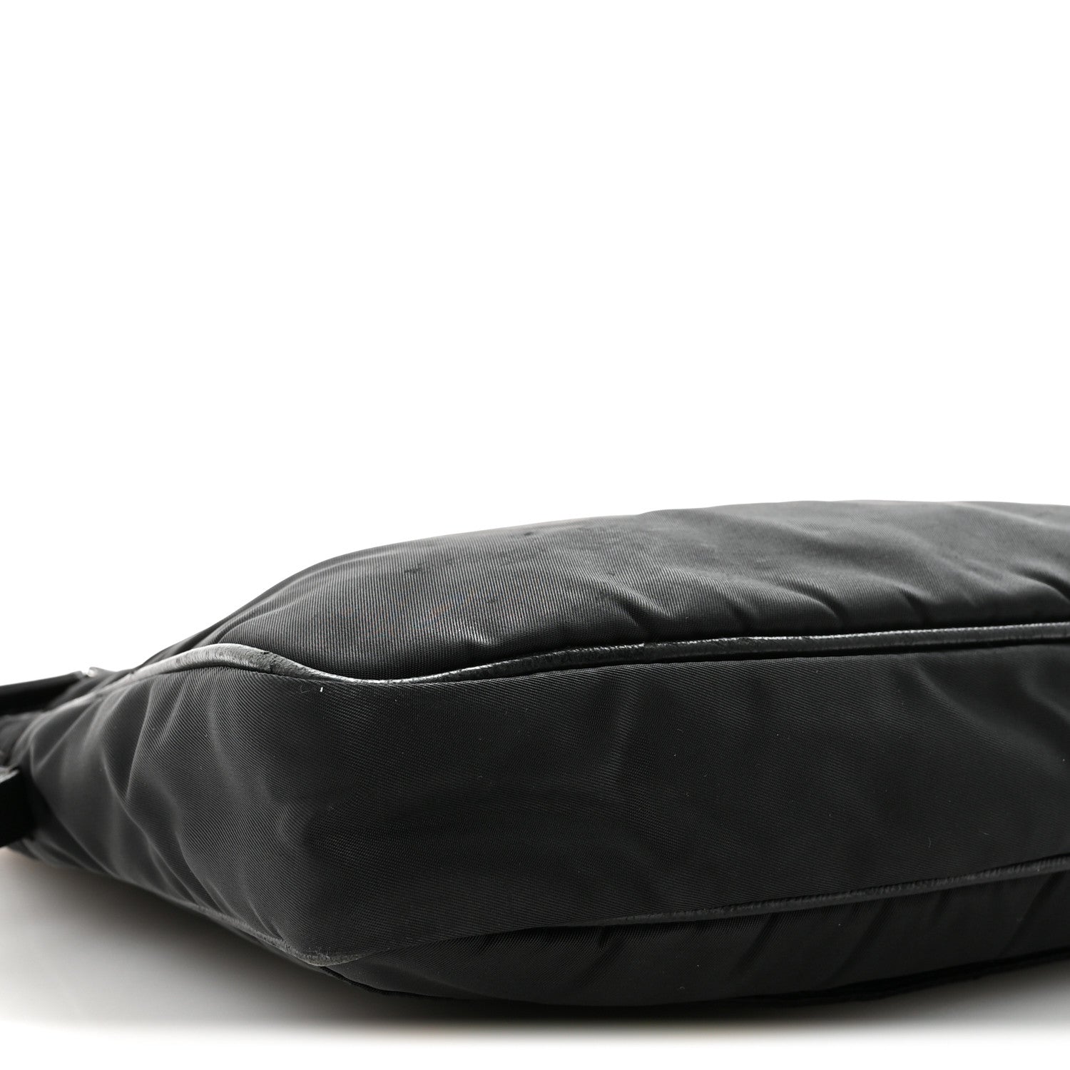 Saffiano Tessuto Nylon Small Briefcase Black