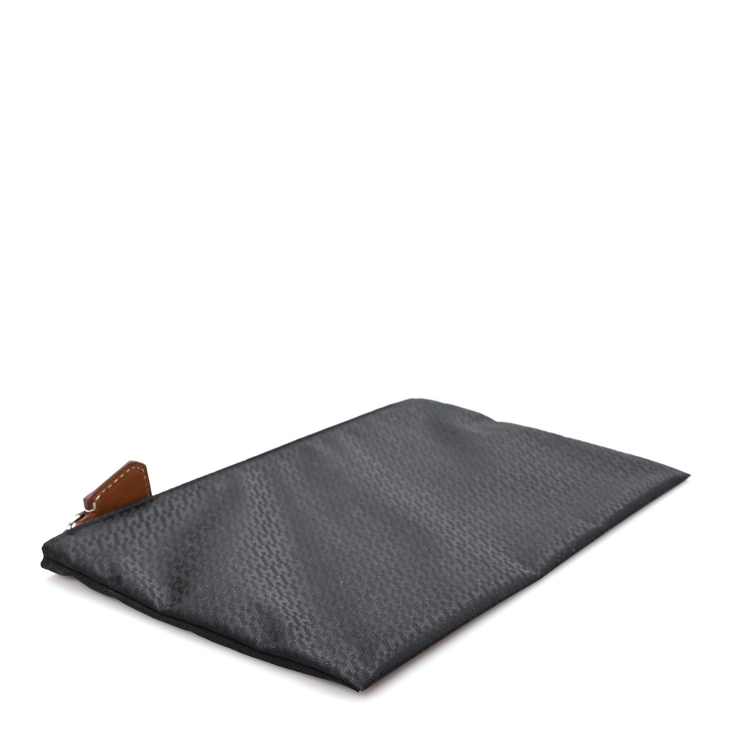 Technical Silk H En Bias Silky Pocket Cosmetic Case Black