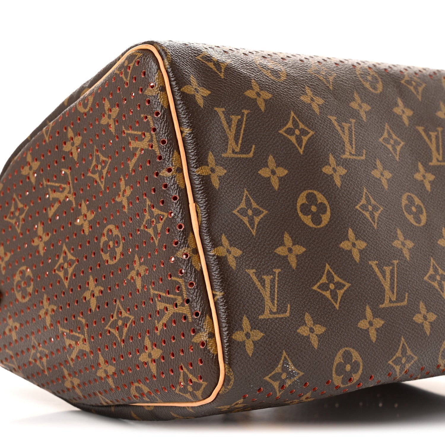 Monogram Perforated Speedy 30 Orange