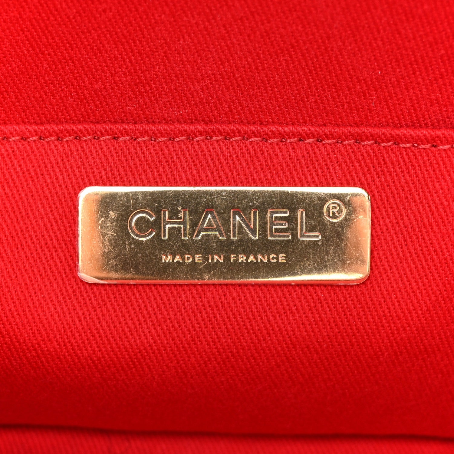 Caviar Quilted Waist Bag Red