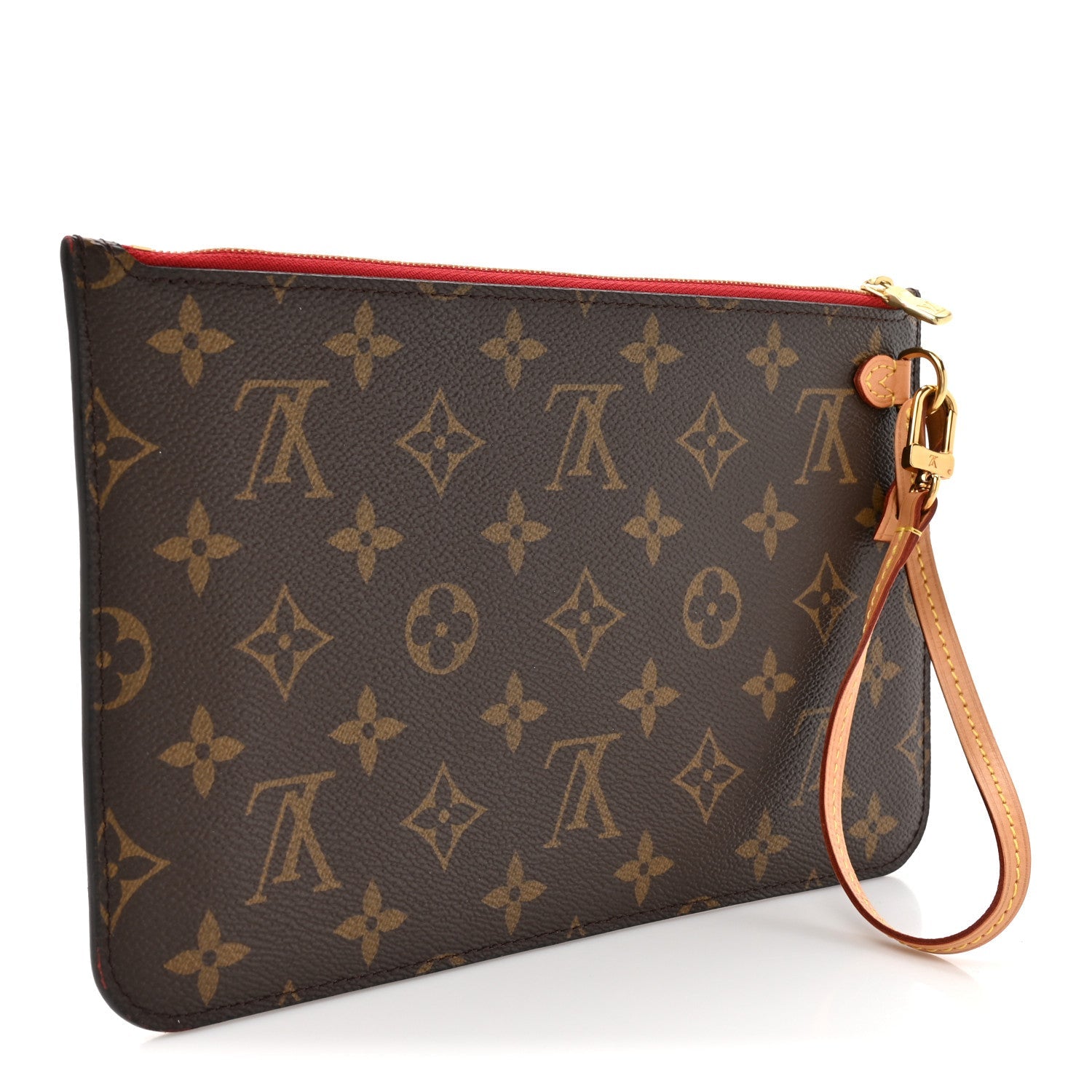 Monogram Neverfull MM GM Pochette Cherry
