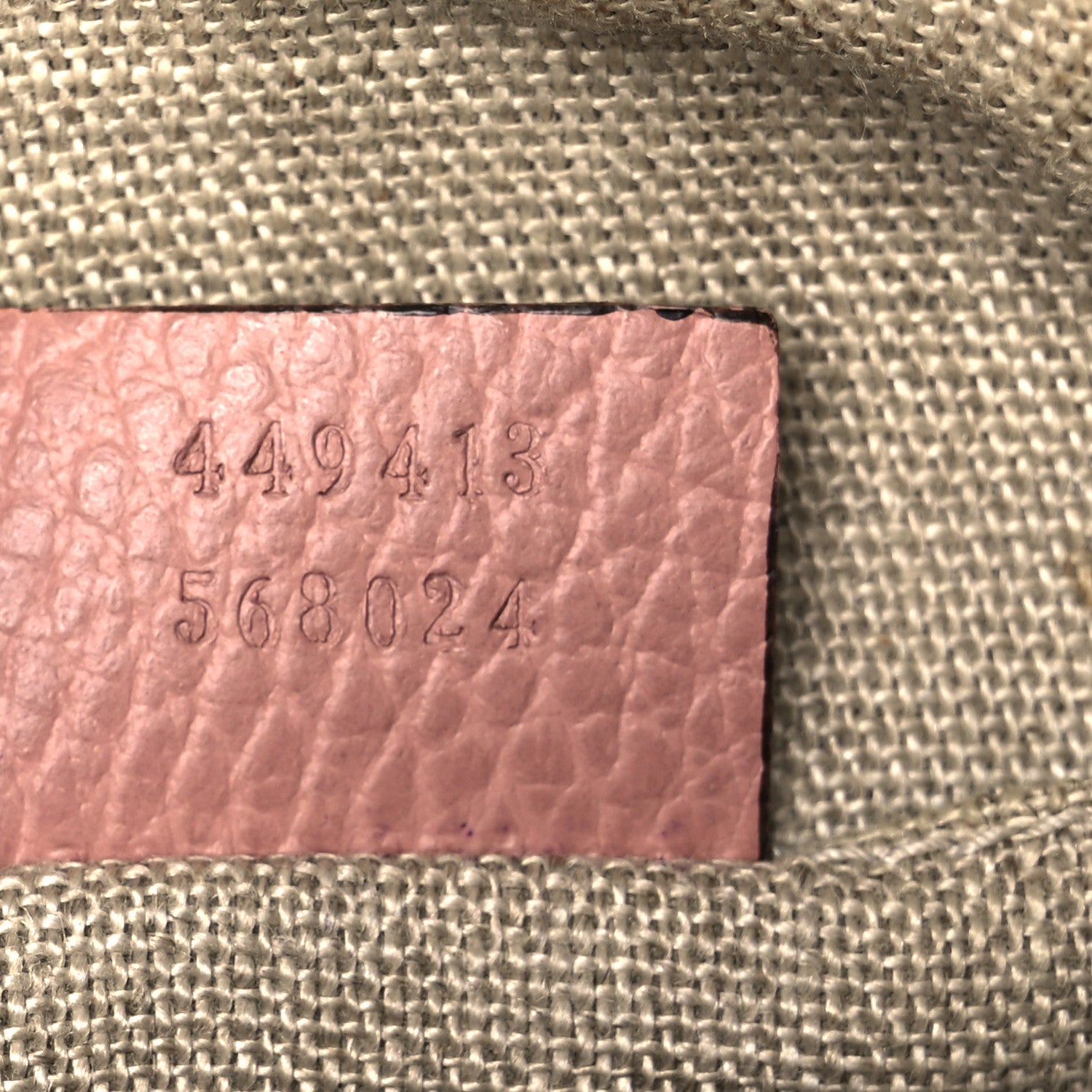 Monogram Mini Bree Messenger Bag Beige Soft Pink