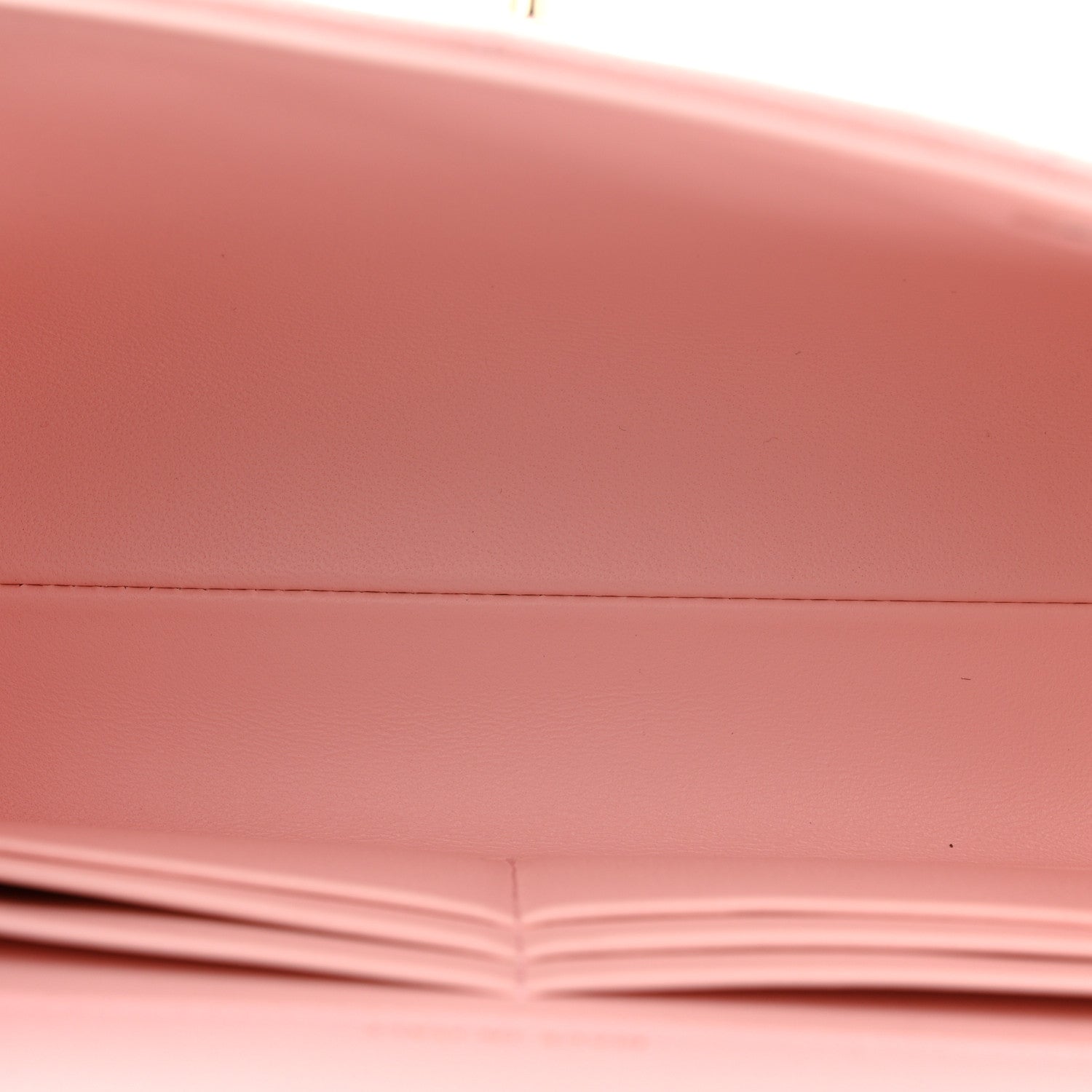 Caviar Quilted Retro Mini Twist Top Handle Clutch Flap Light Pink