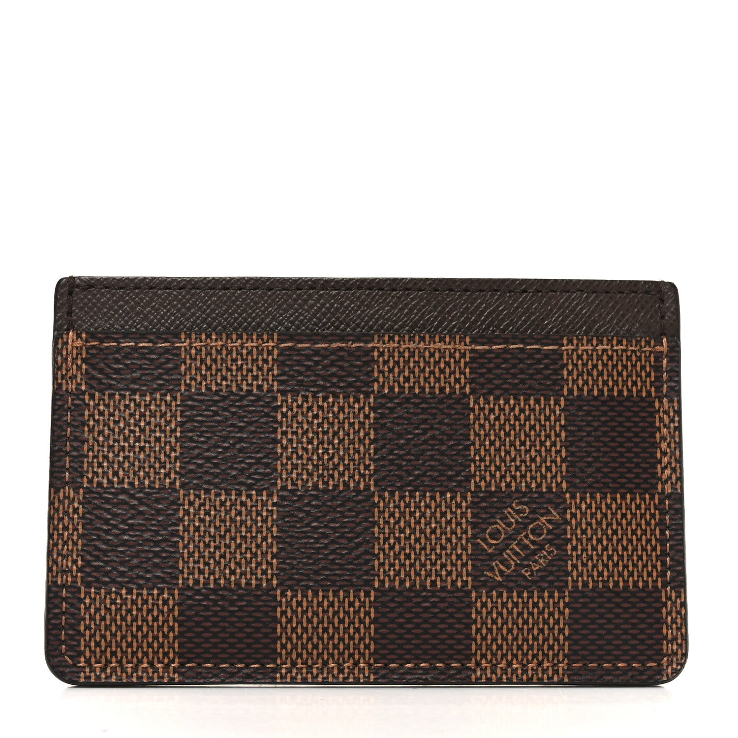 Damier Ebene Card Holder