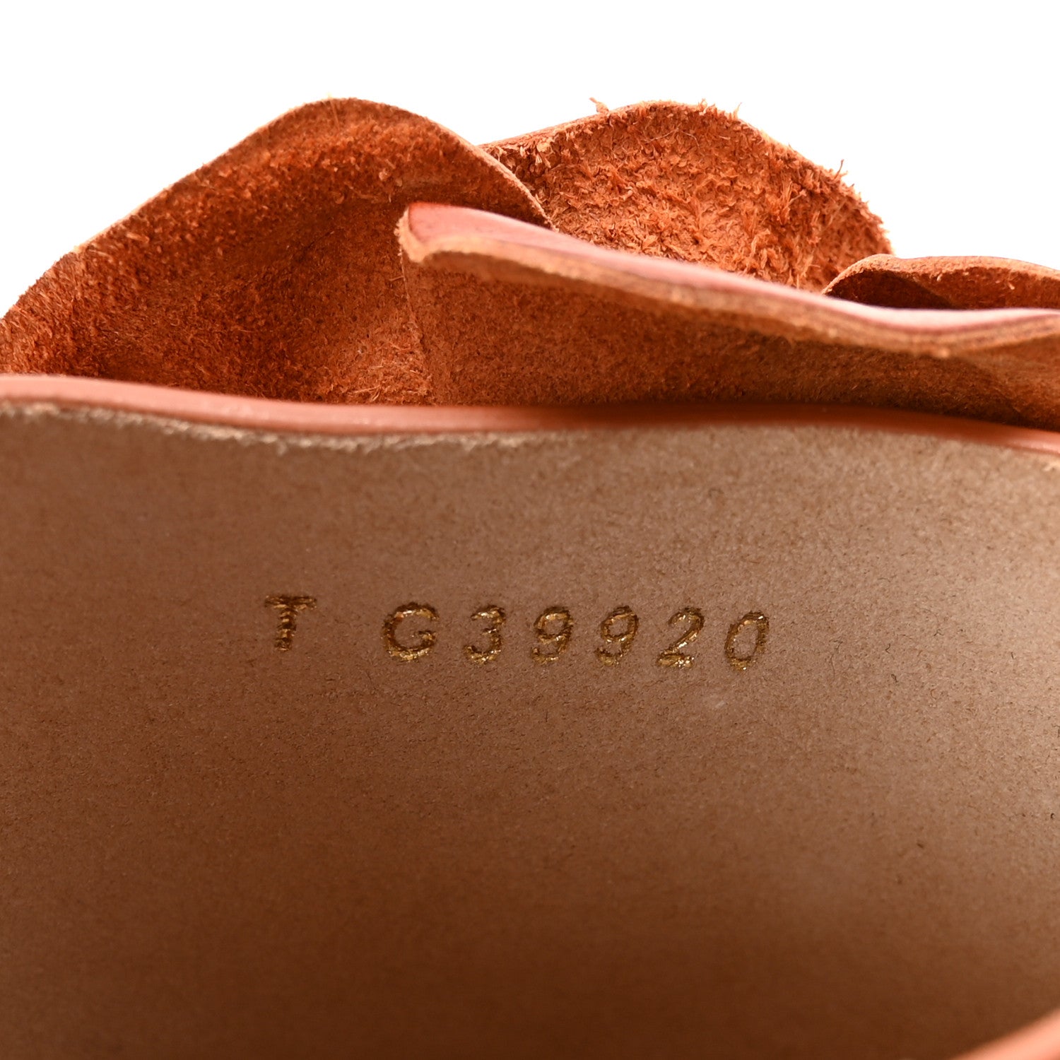 Calfskin Camellia Clogs 38 Brown