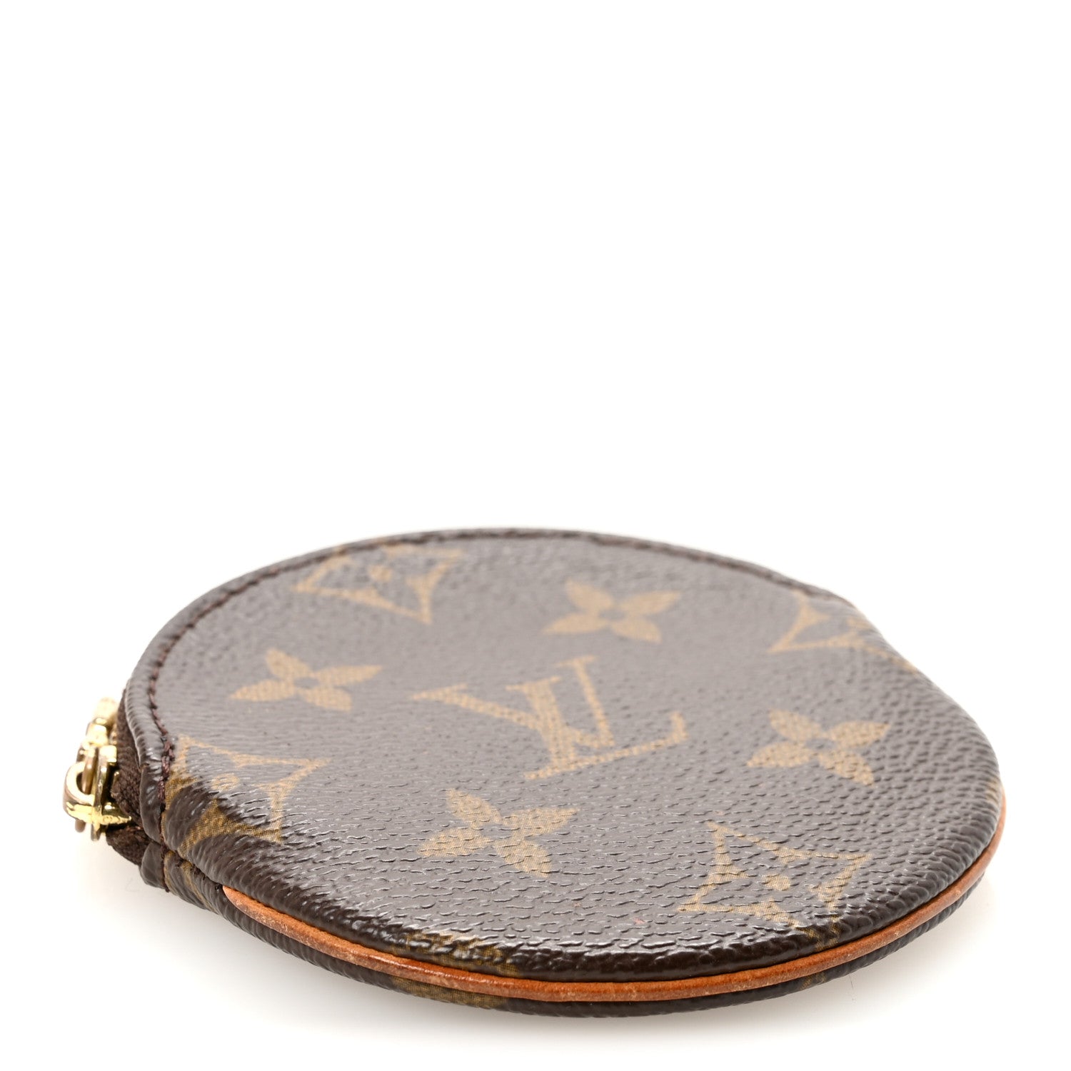 Monogram Round Coin Purse