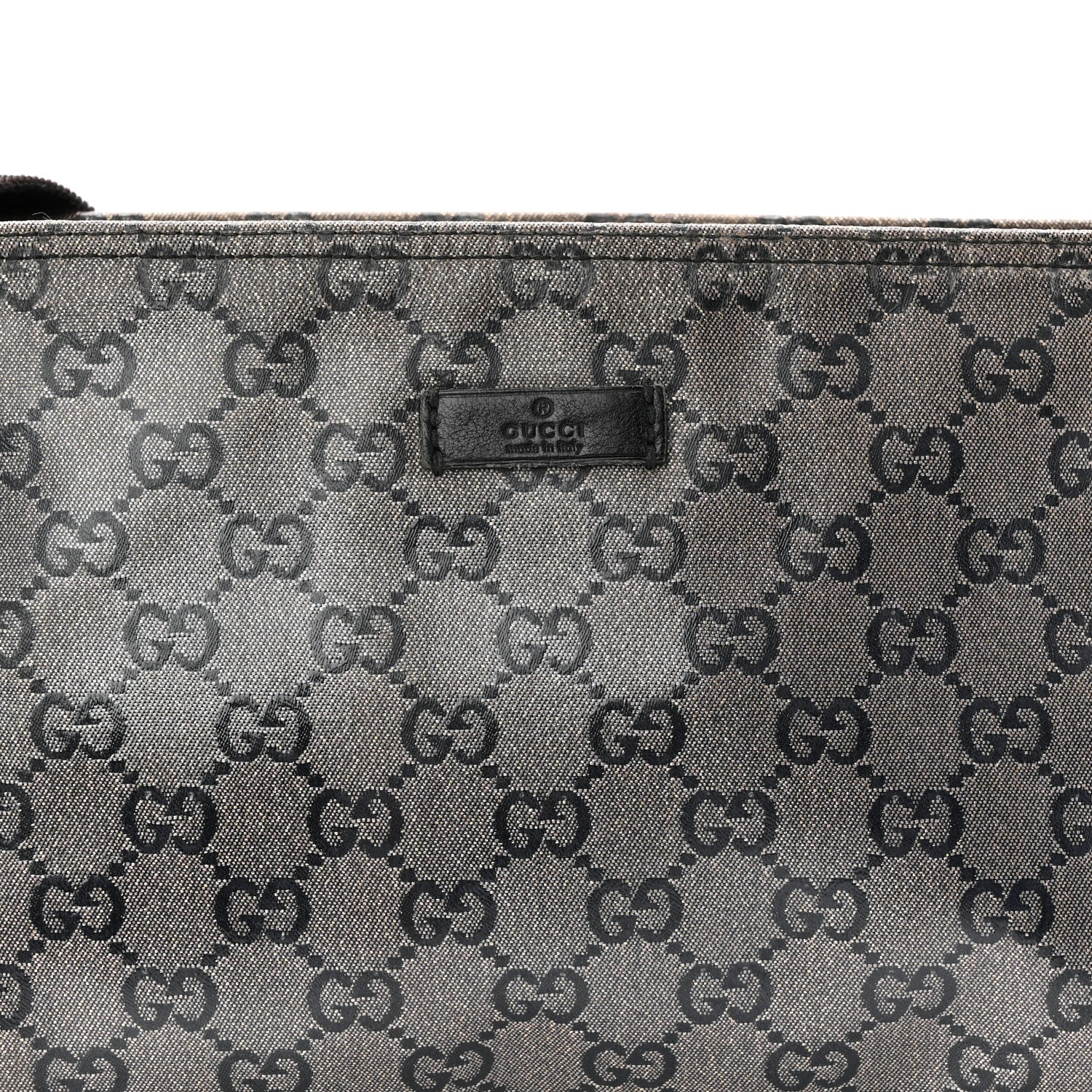 Crystal Monogram Small Flat Messenger Crossbody Navy