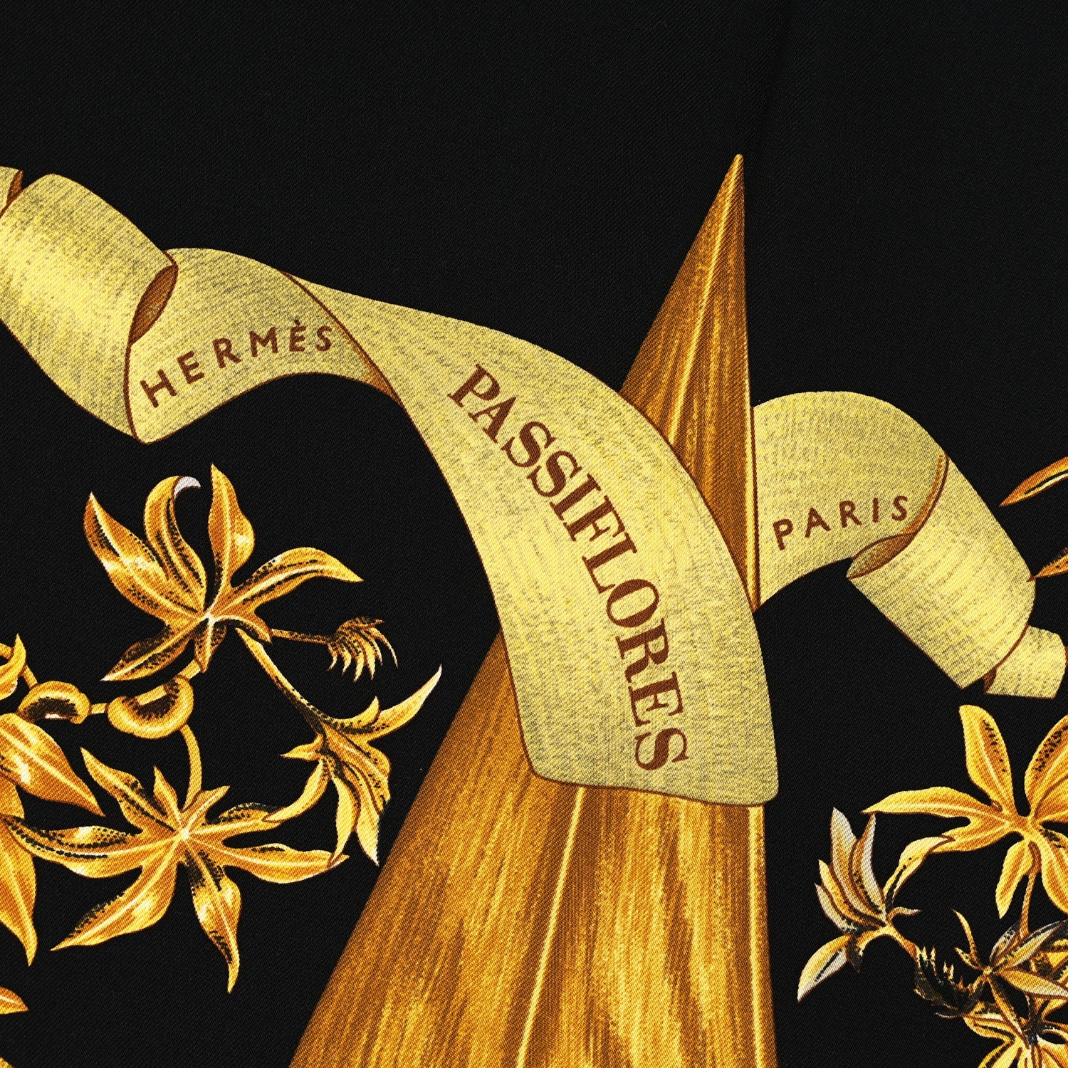 Silk Passiflores Scarf 90