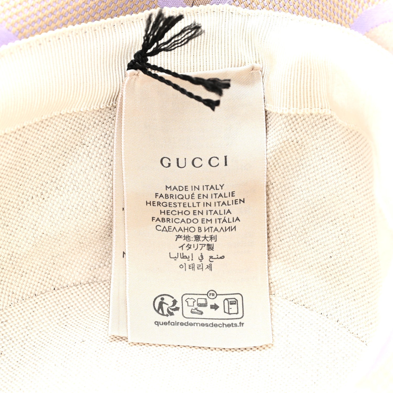 Monogram Jumbo GG Mosteria Bucket Hat L Beige Lapis