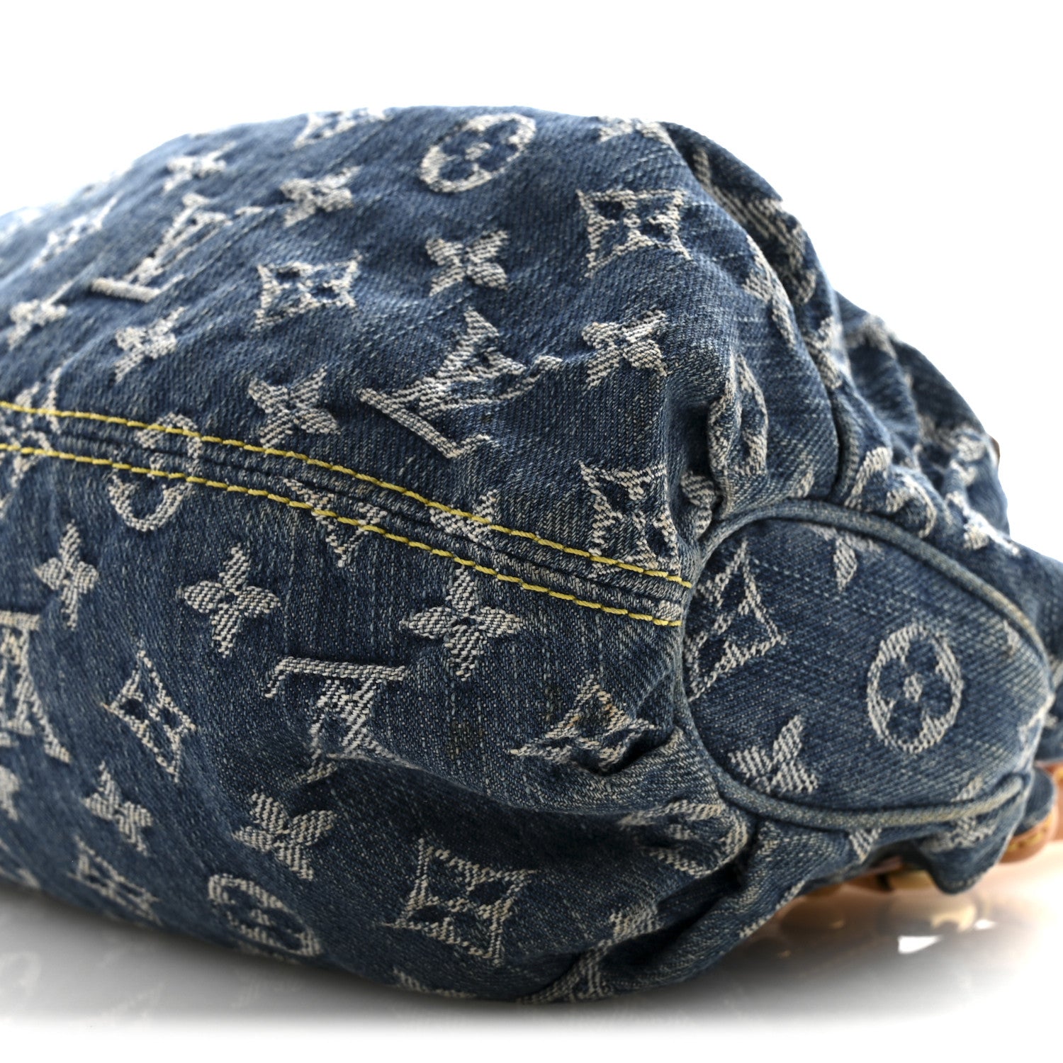 Monogram Denim Pleaty Blue