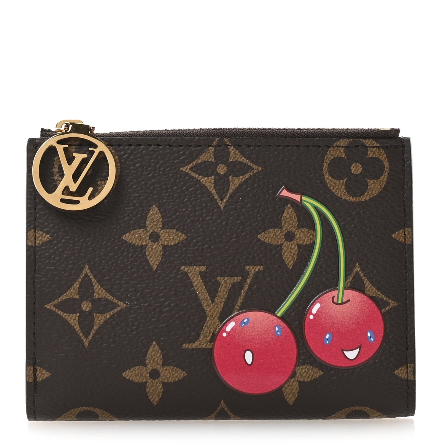 LV X TM Monogram Cerises Lisa Wallet