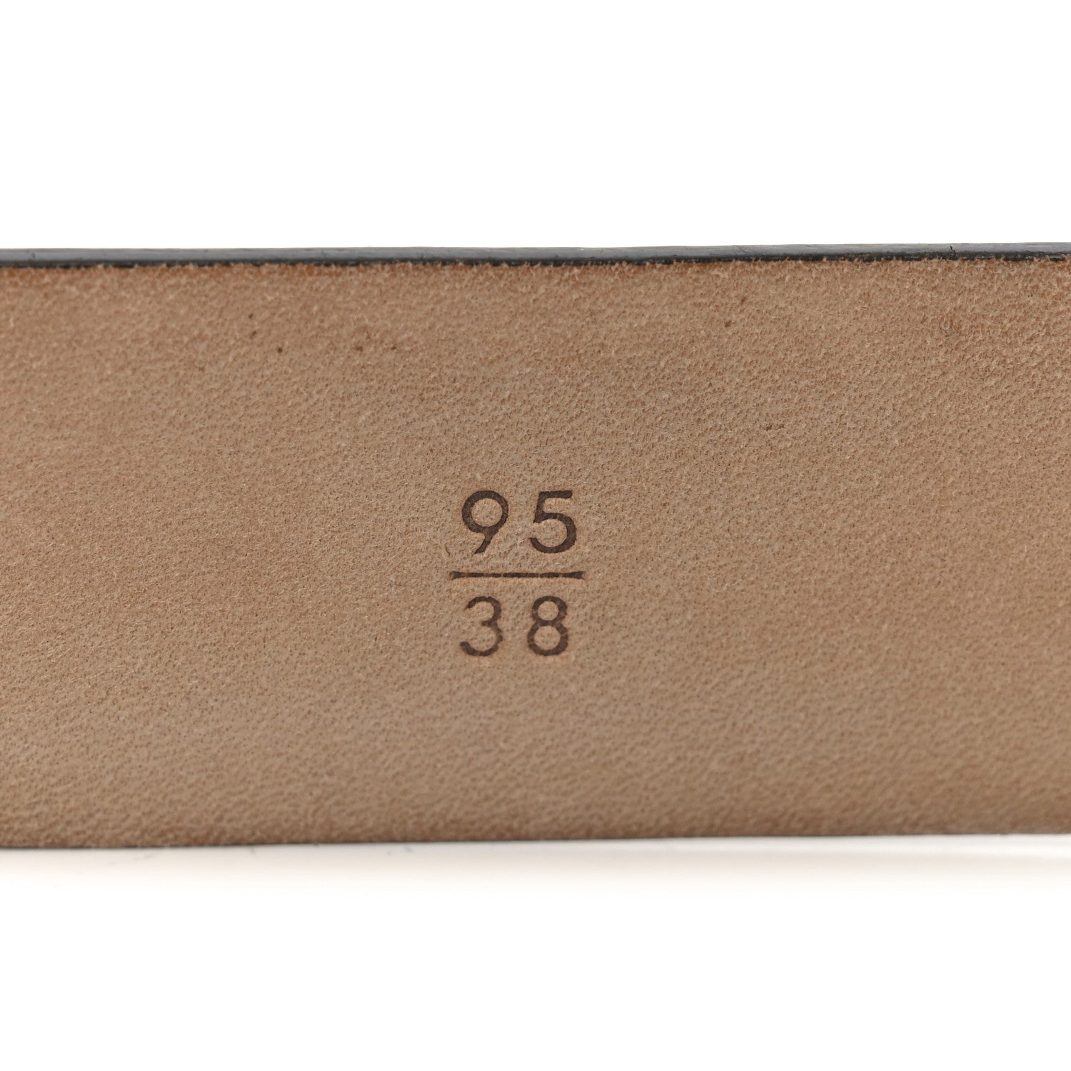 Calfskin Belt 95 38 Black