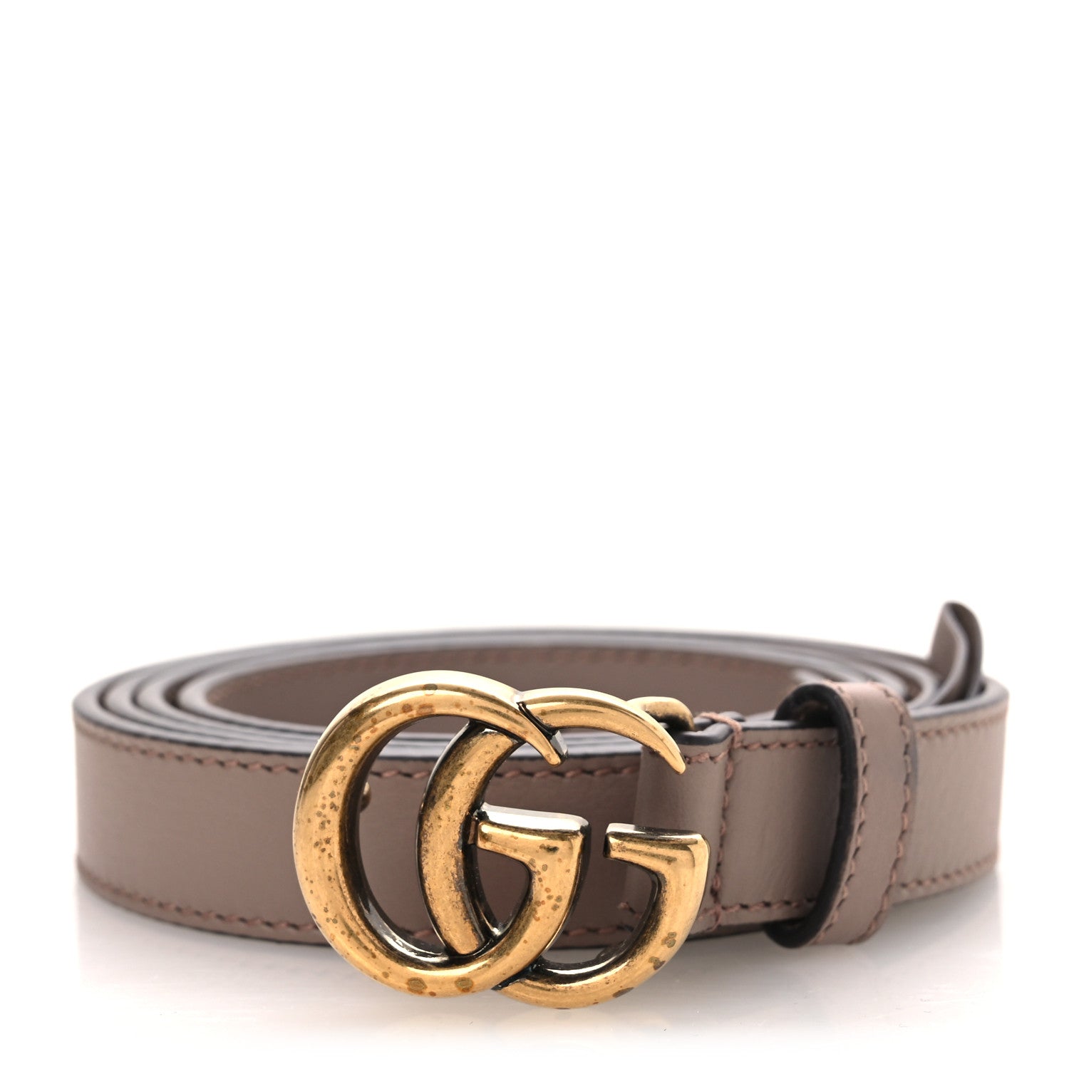 Calfskin Double G 20mm Belt 110 44 Porcelain Rose