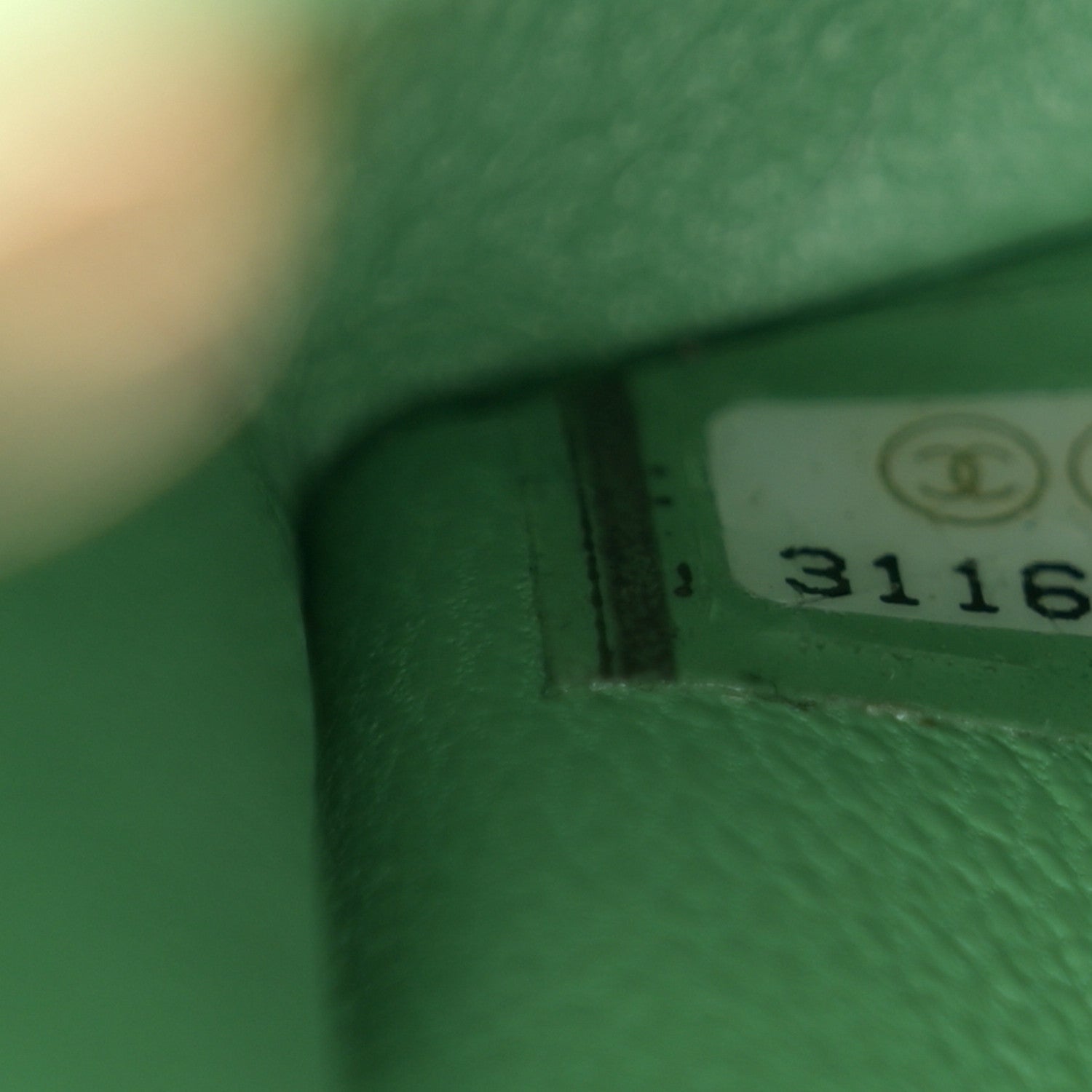 Caviar Quilted Mini Sweet Classic Flap Green