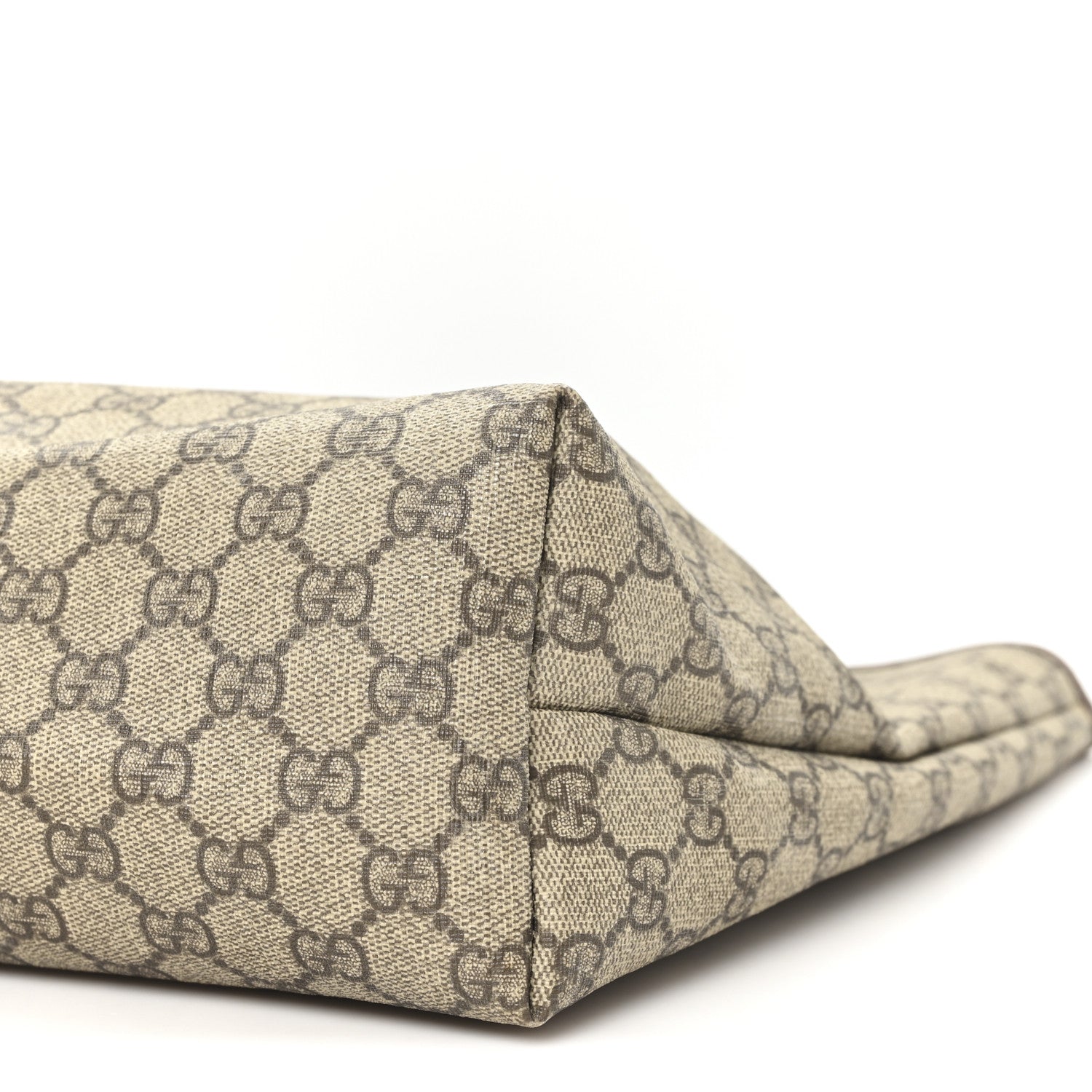 GG Plus Monogram Medium Signature Web Loop Tote Brown