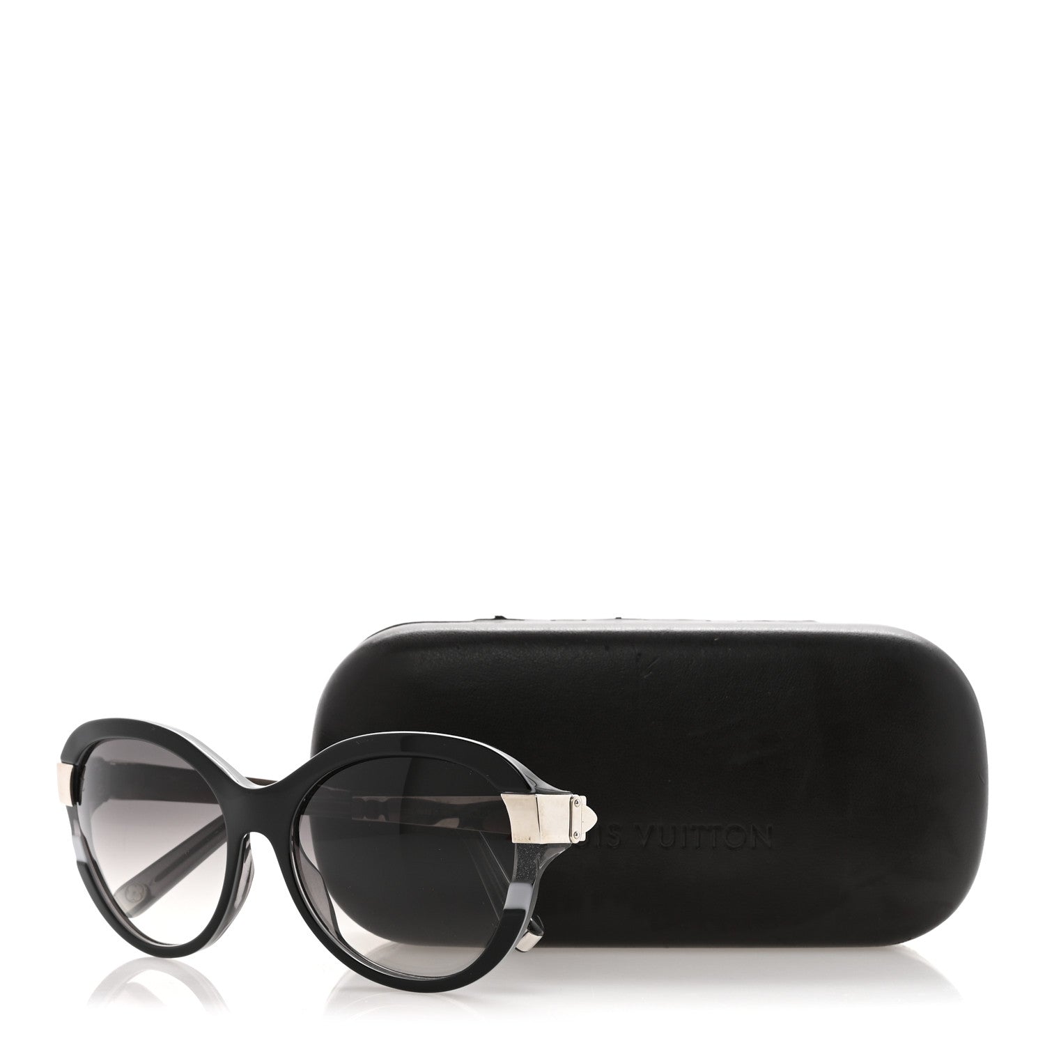Acetate Petit Soupcon Cat Eye Sunglasses Z0489W Black