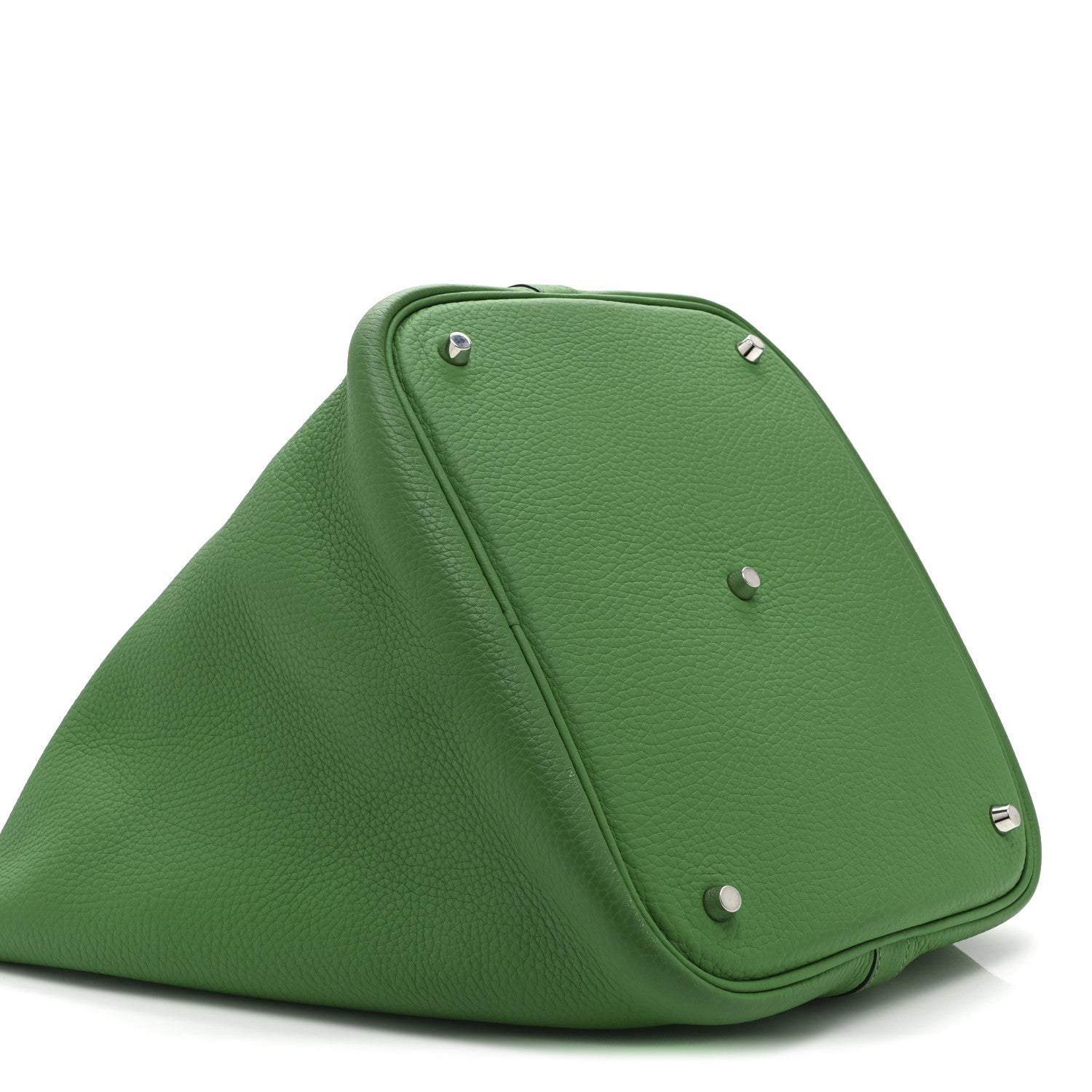 Taurillon Clemence Picotin Lock 26 GM Bamboo