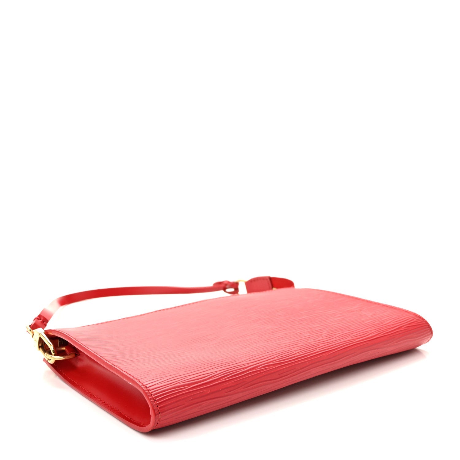 Epi Pochette Accessories 21 Castillan Red