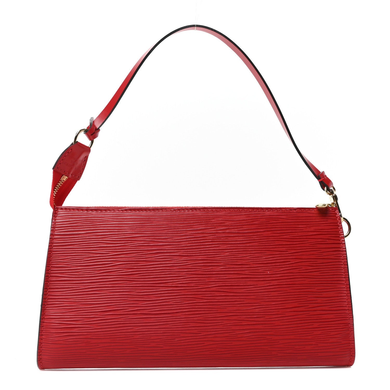 Epi Pochette Accessories 24 Castillan Red