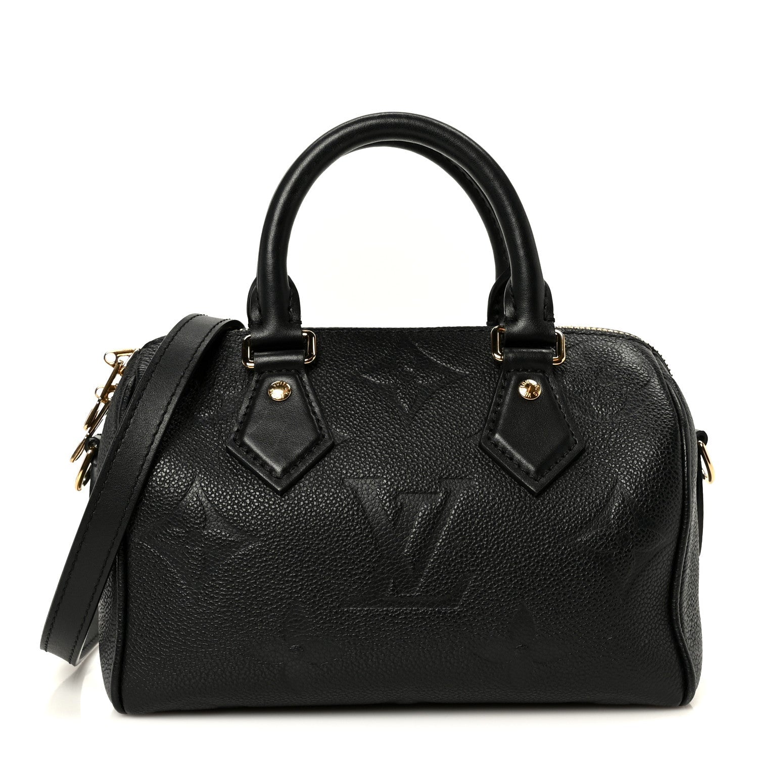 Empreinte Monogram Giant Speedy Bandouliere 20 Black