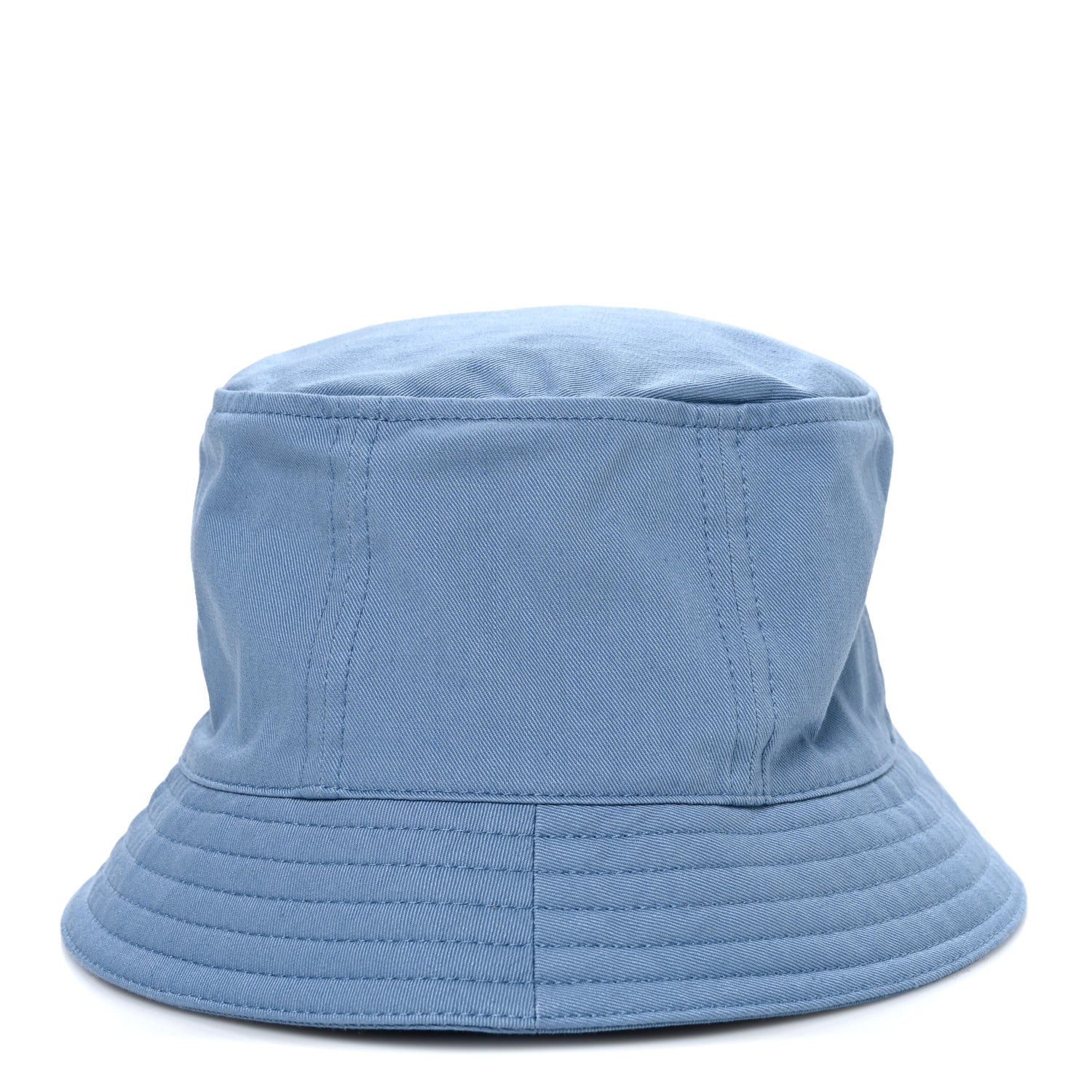 Washed Cotton Calvi Bucket Hat 57 Bleu Faience