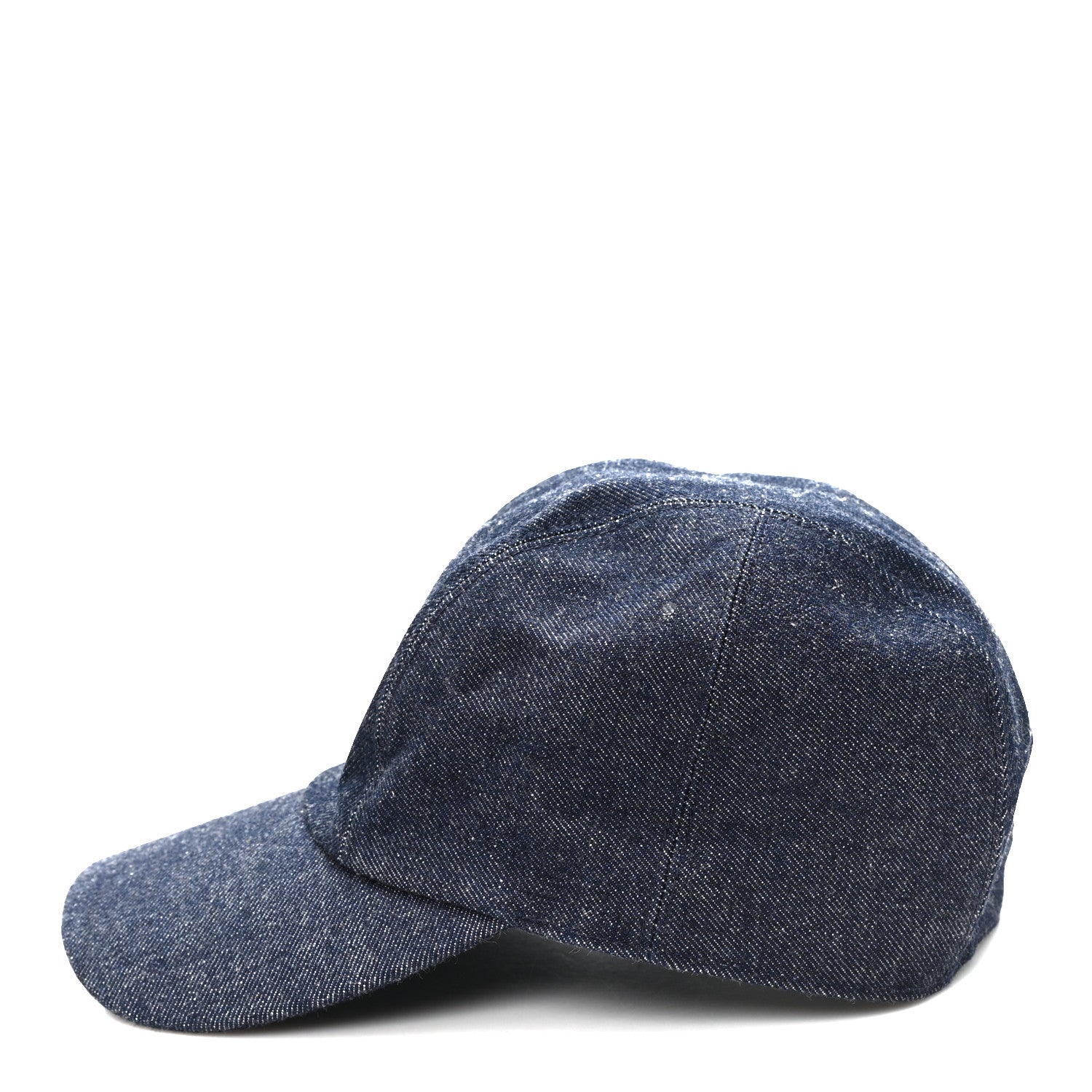 Cotton Denim Embroidered Davis Emile Hat 56 Indigo