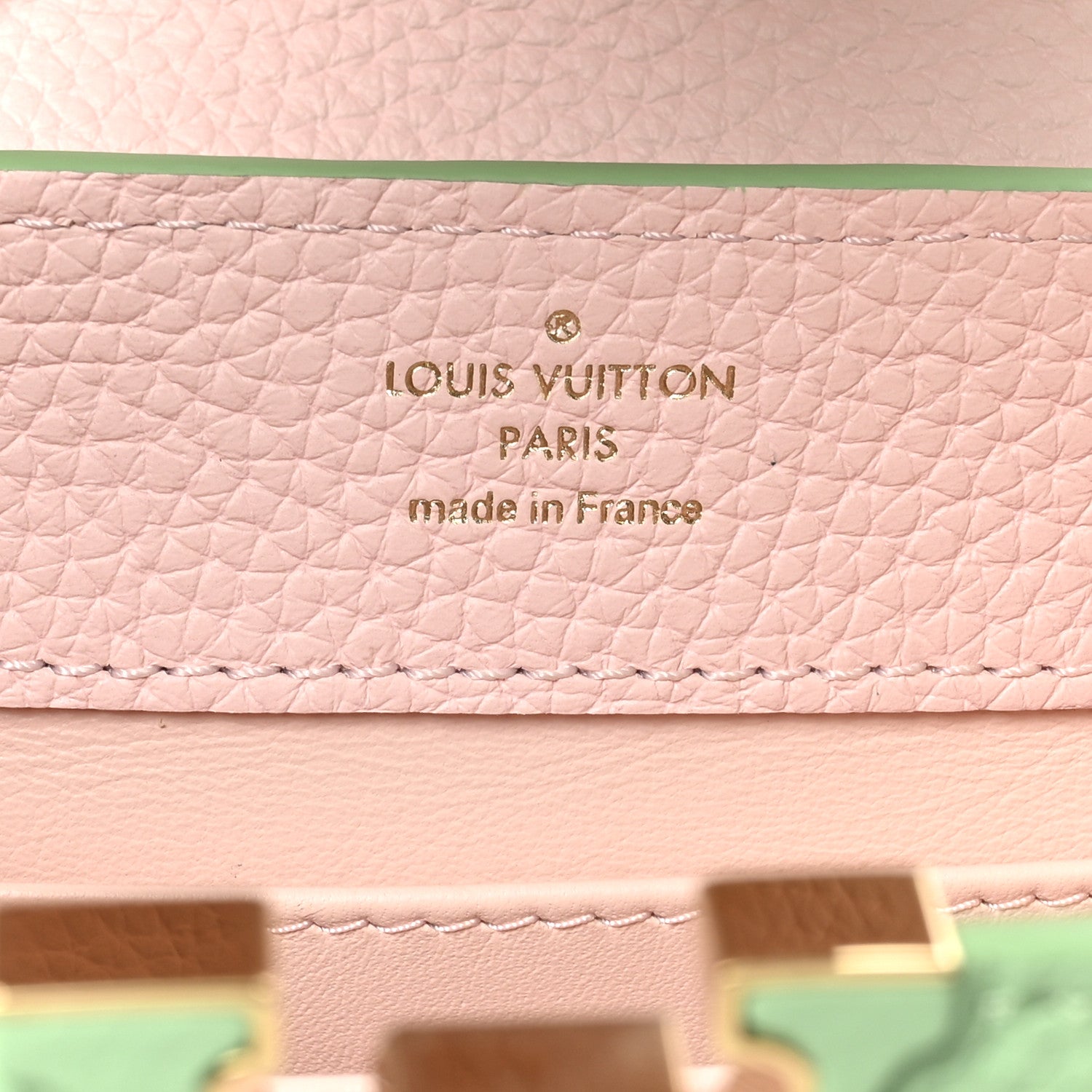 Taurillon Mini Capucines Vert Pomme