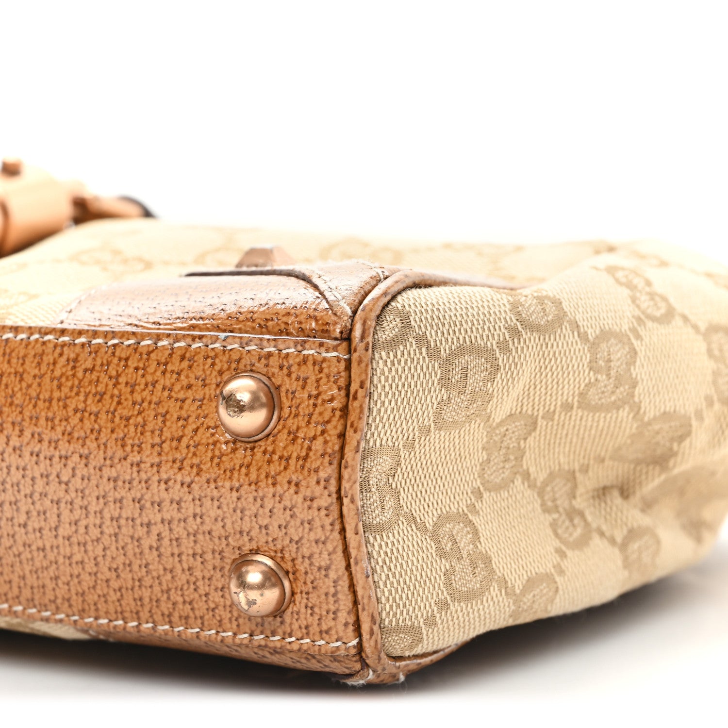 Monogram Calfskin Bardot Shoulder Bag