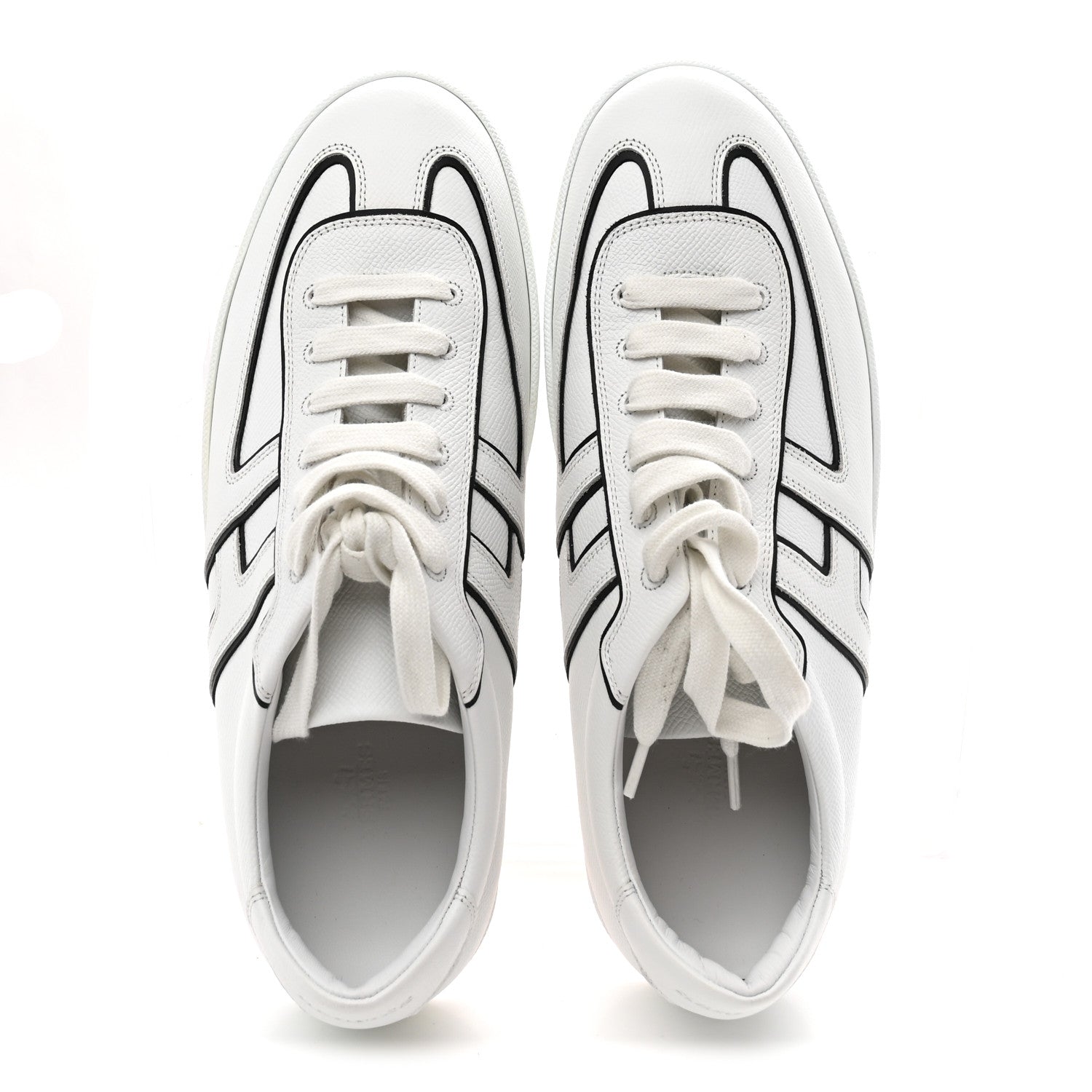 Epsom Mens Boomerang Sneakers 42 White Black