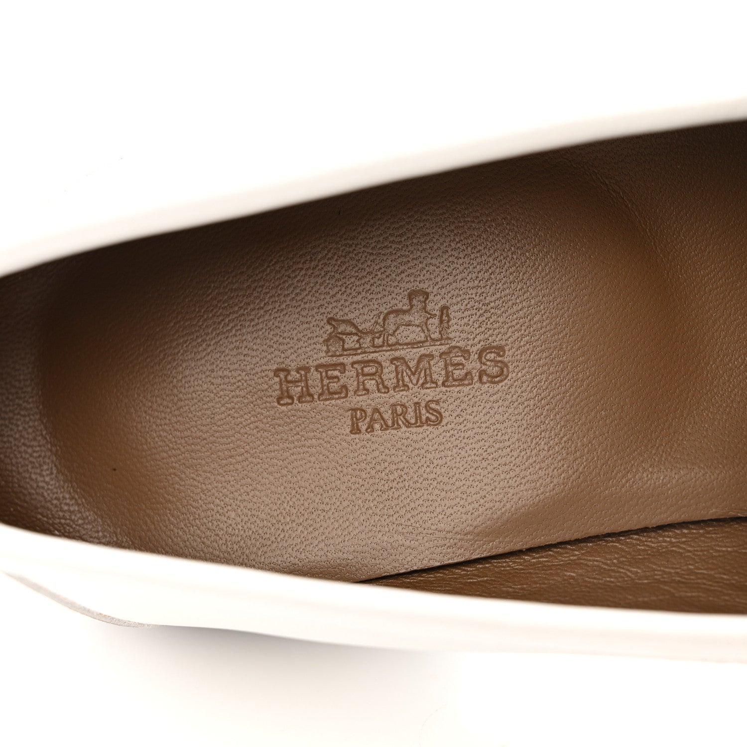 Calfskin Womens Royal Loafers 35 White