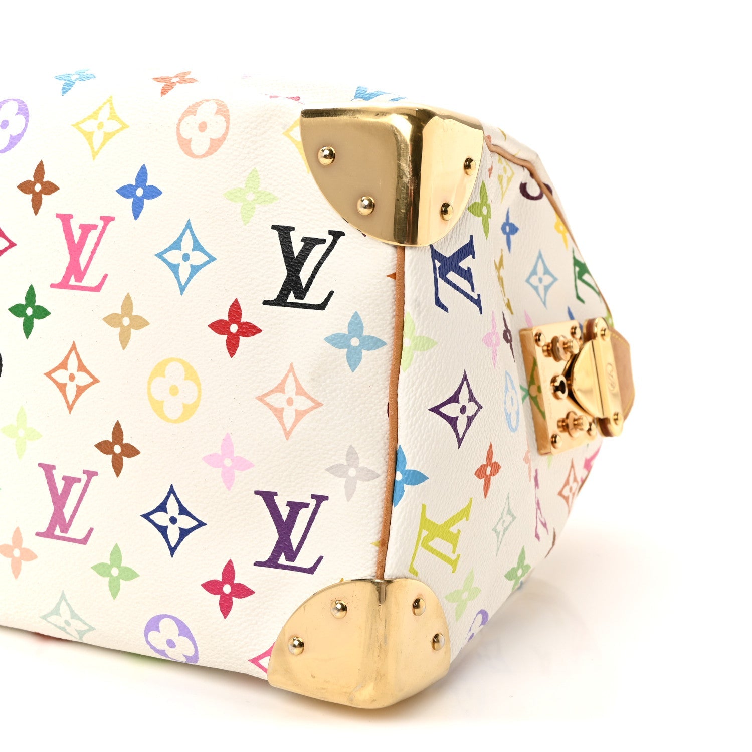 Monogram Multicolor Speedy 30 White