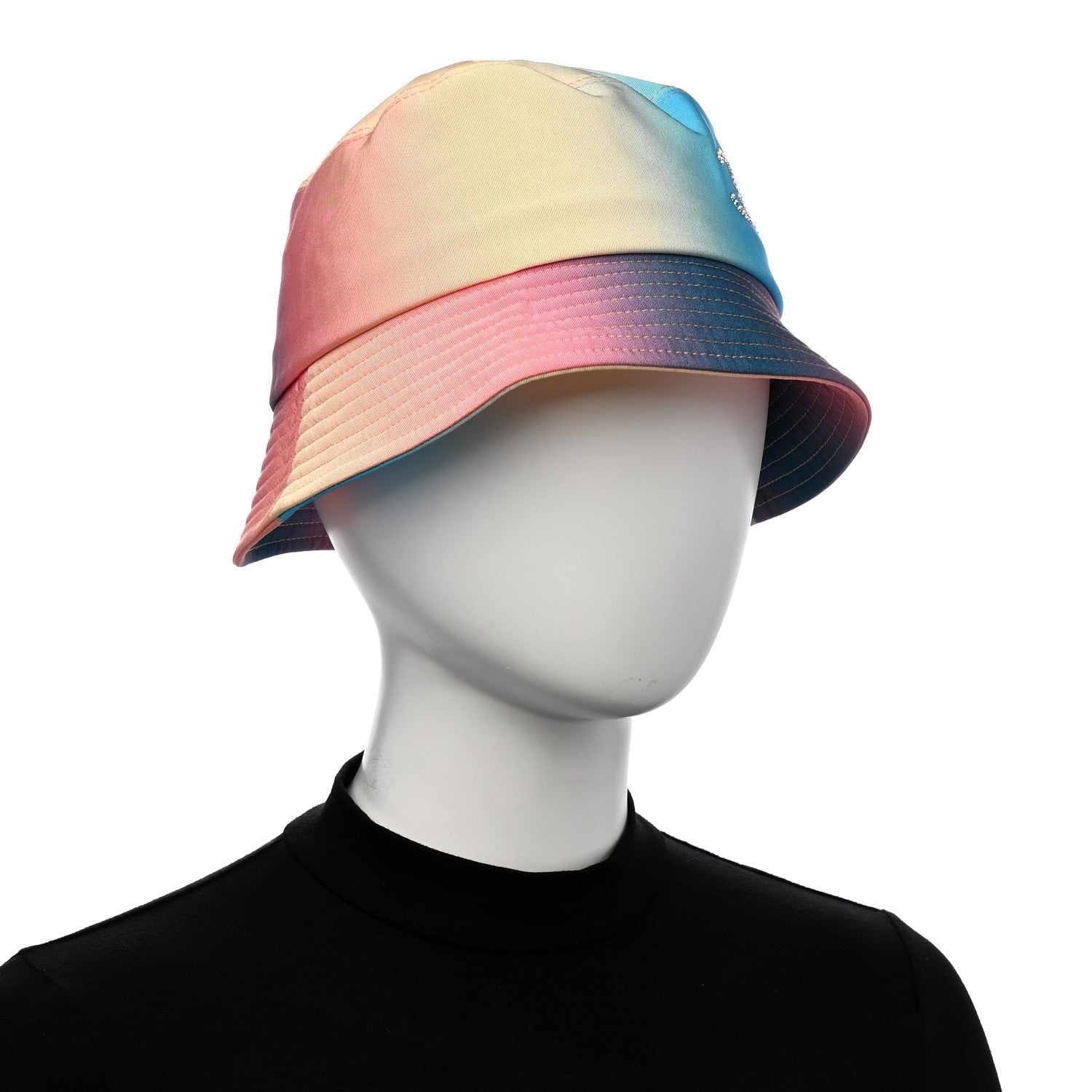 Cotton CC Bucket Hat M Pink Blue Multicolor