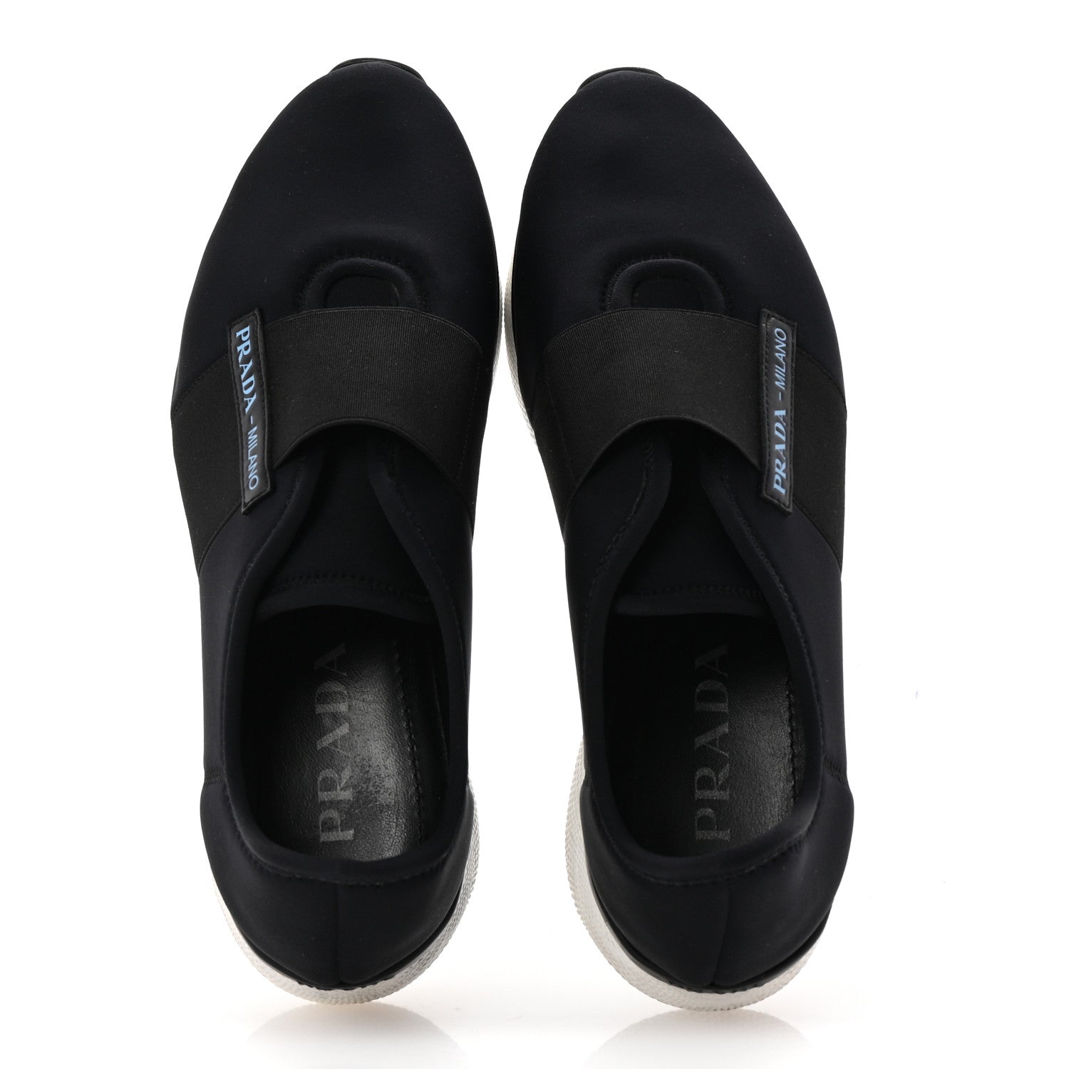 Neoprene Slip On Sneakers 39 Black