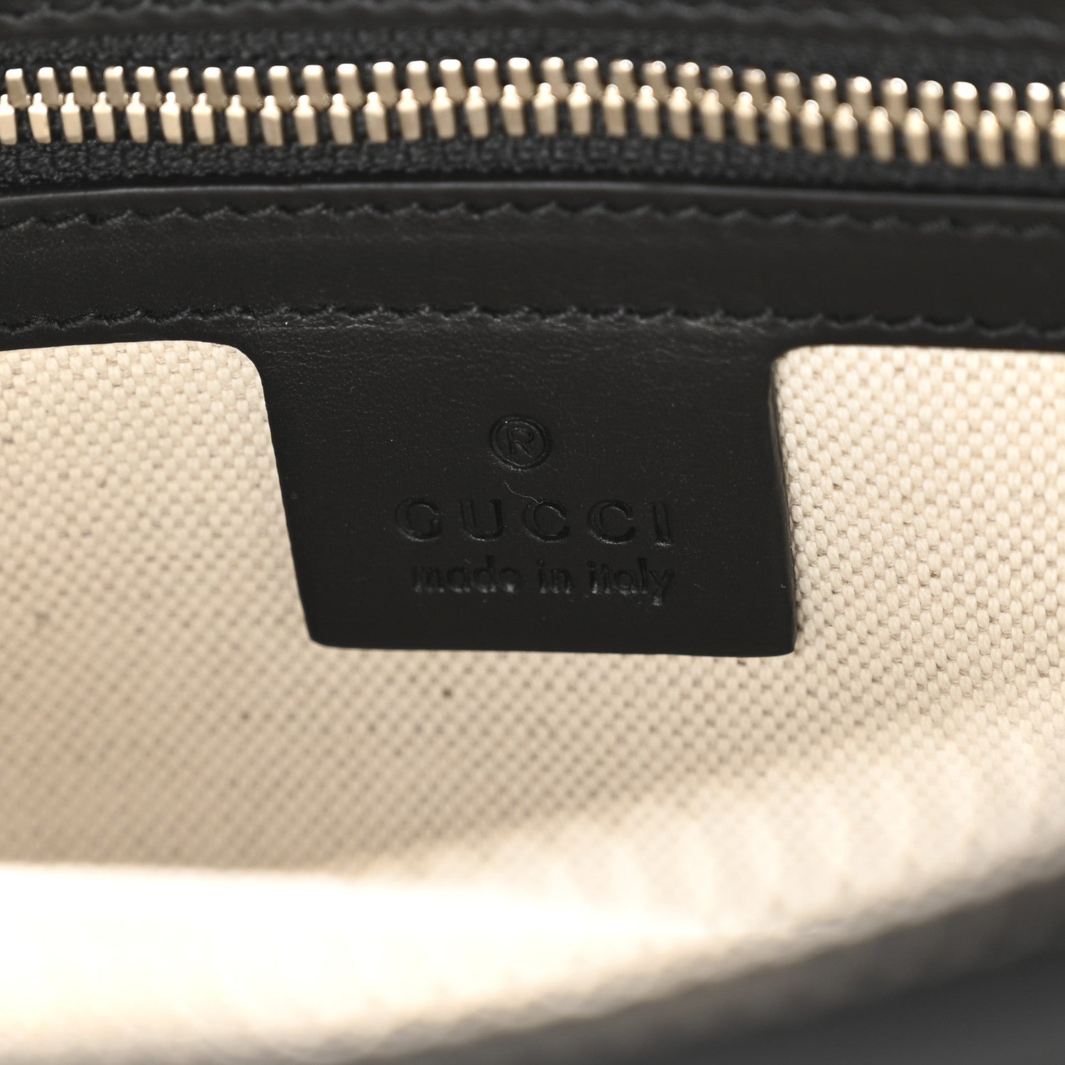 Calfskin GG Tennis Embossed Shoulder Bag Black
