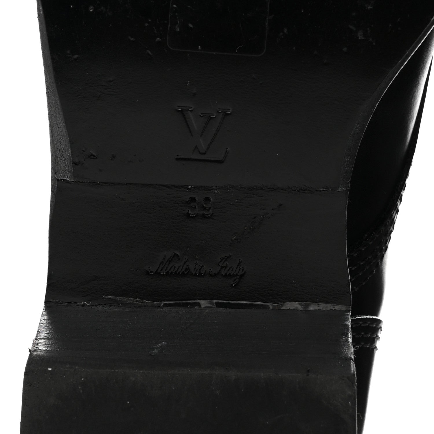 Calfskin Monogram Metropolis Flat Ranger Boots 39 Black