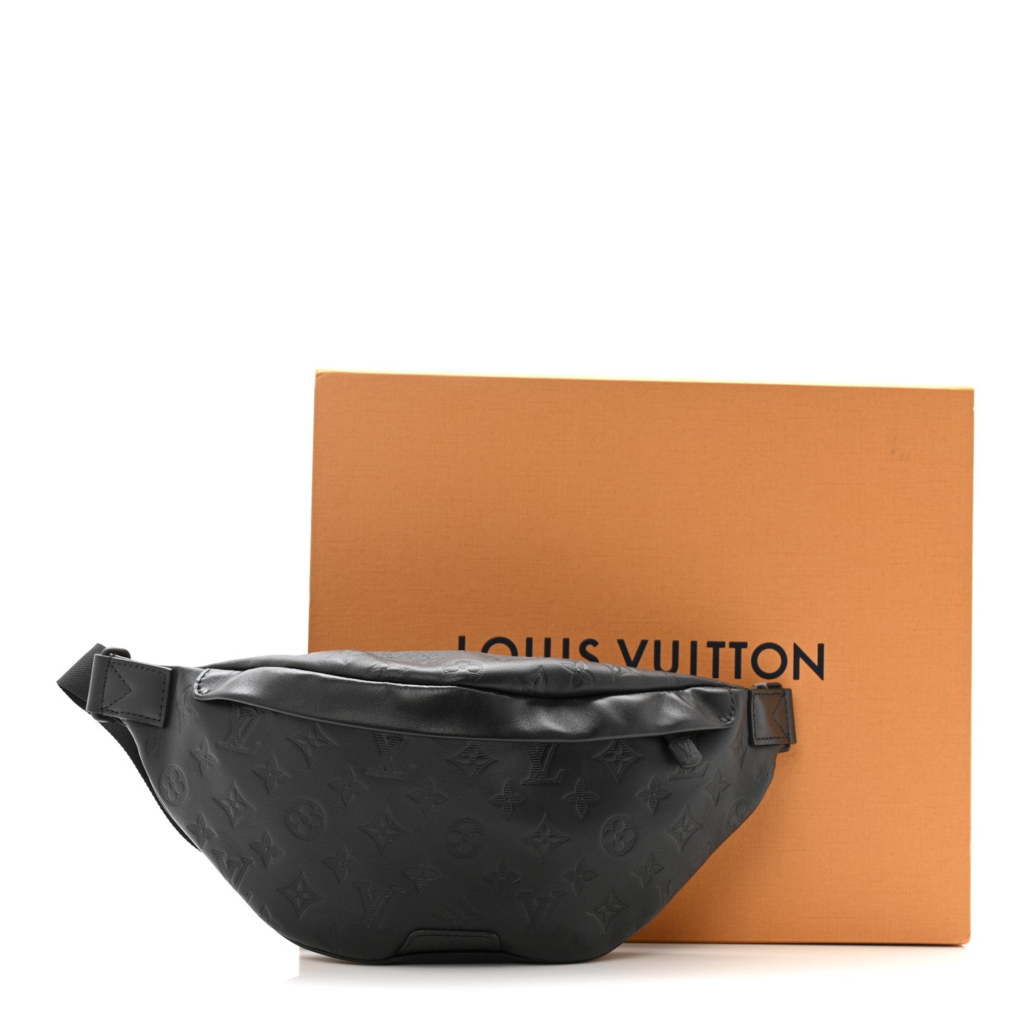 Calfskin Monogram Shadow Discovery Bumbag Black