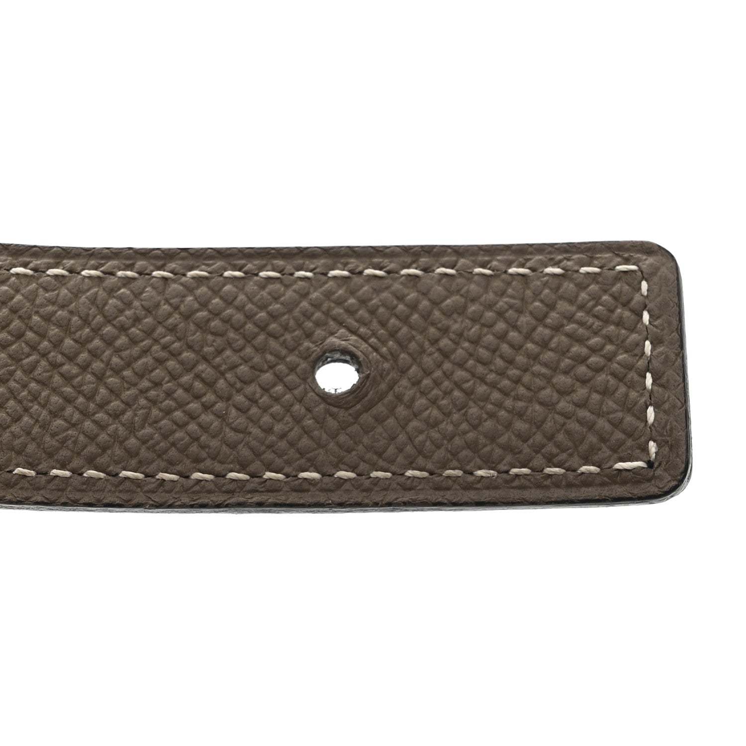Swift Epsom 24mm Mini Constance H Belt 75 30 Black Etoupe