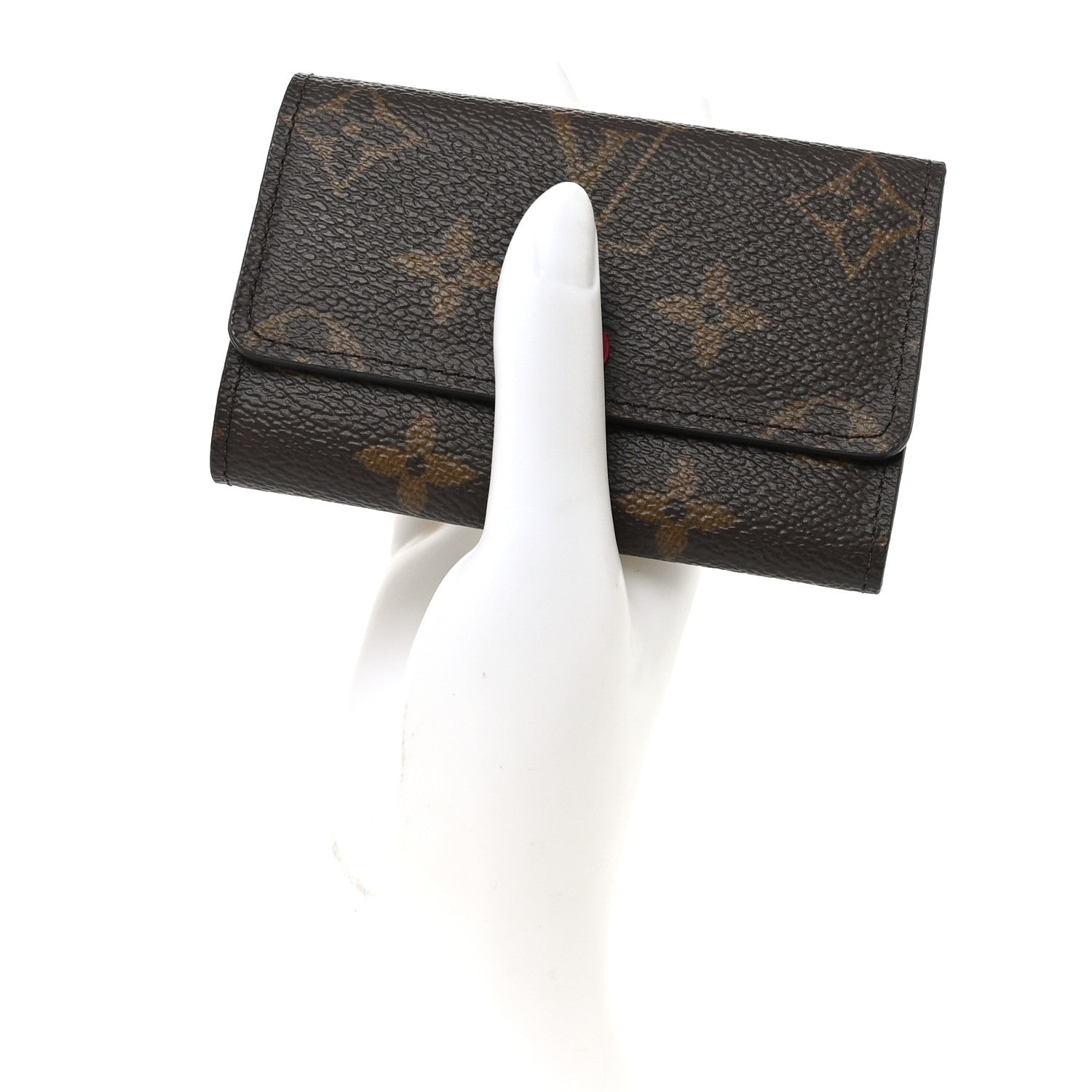 Monogram 6 Key Multicles Holder Fuchsia