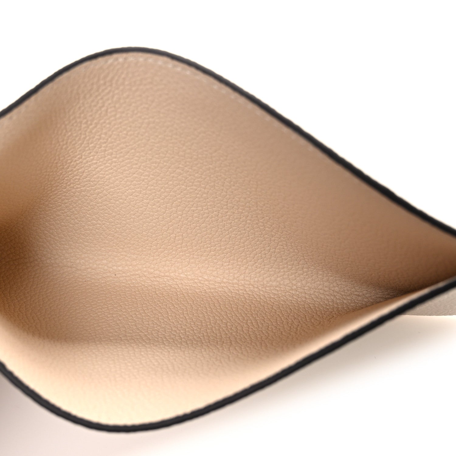 Calfskin Felicie Chain Wallet Card Holder Insert Cream