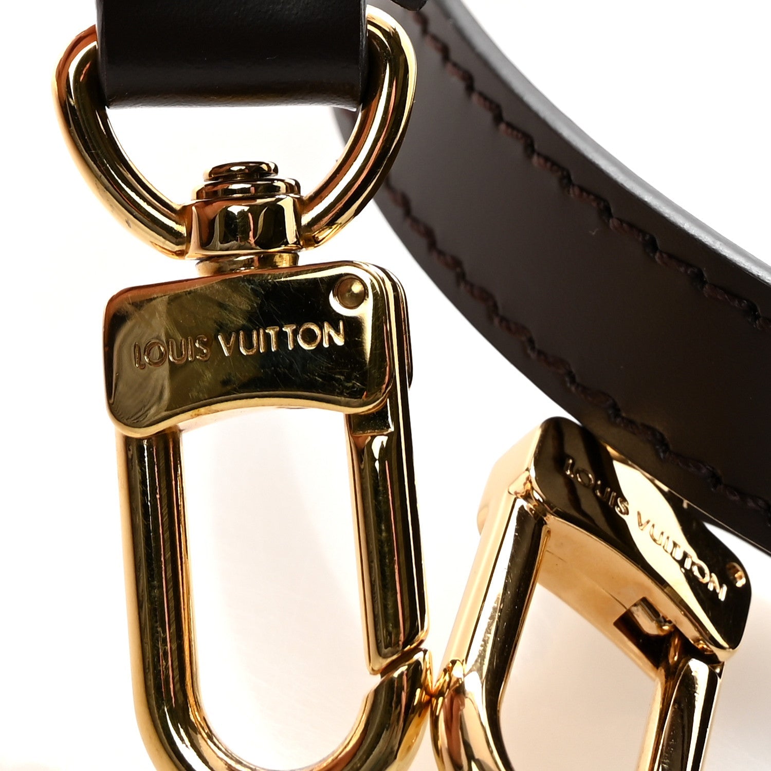 Calfskin 16mm Adjustable Shoulder Strap Ebene